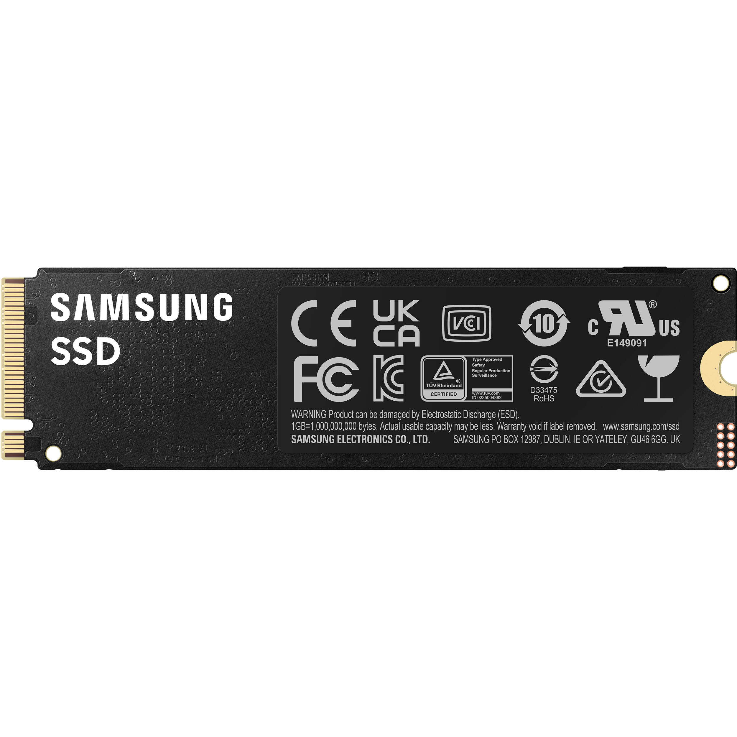 Samsung 990 PRO 4 TB PCIe 4.0 M.2 NVMe SSD for desktop storage — view 4