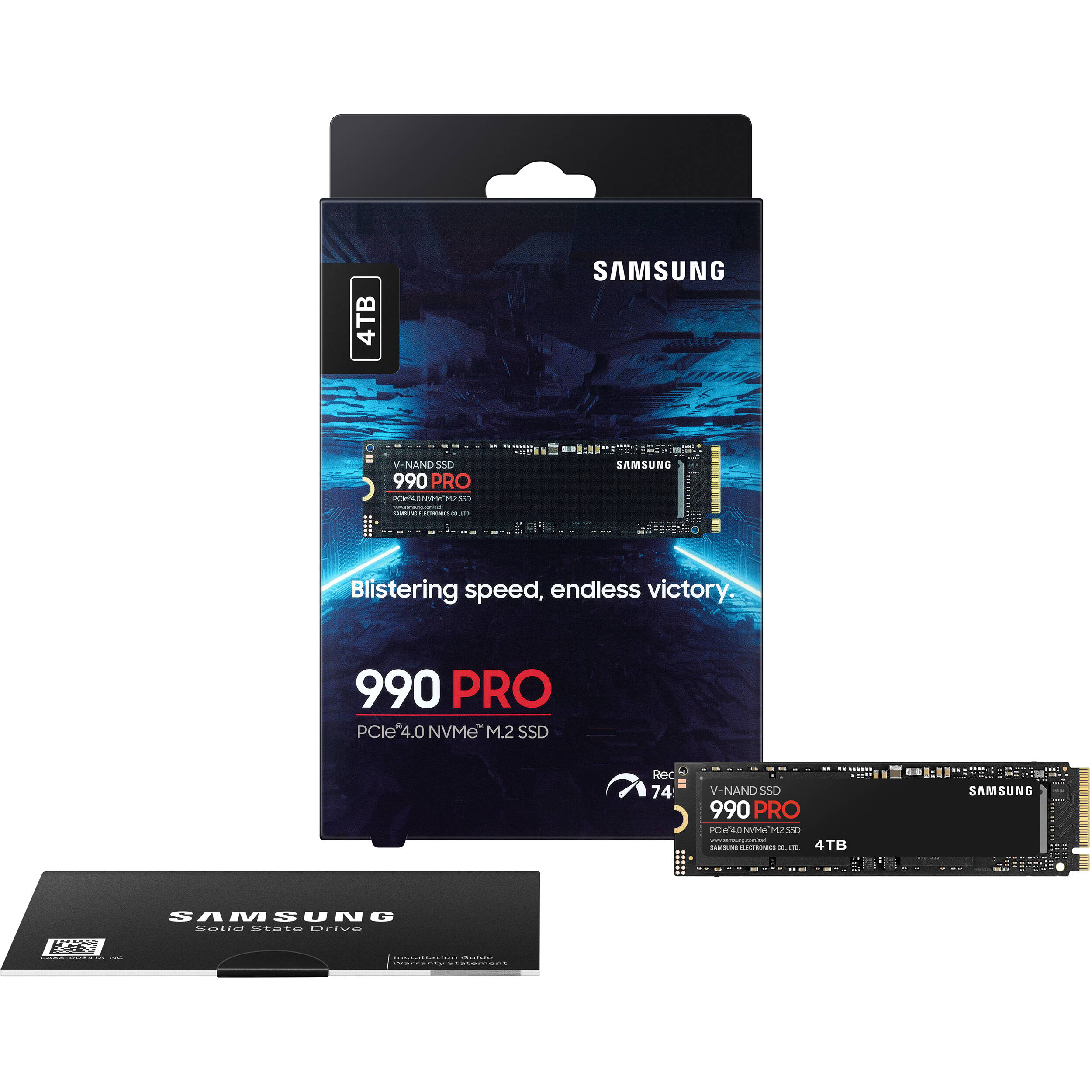 Samsung 990 PRO 4 TB PCIe 4.0 M.2 NVMe SSD for desktop storage — view 5