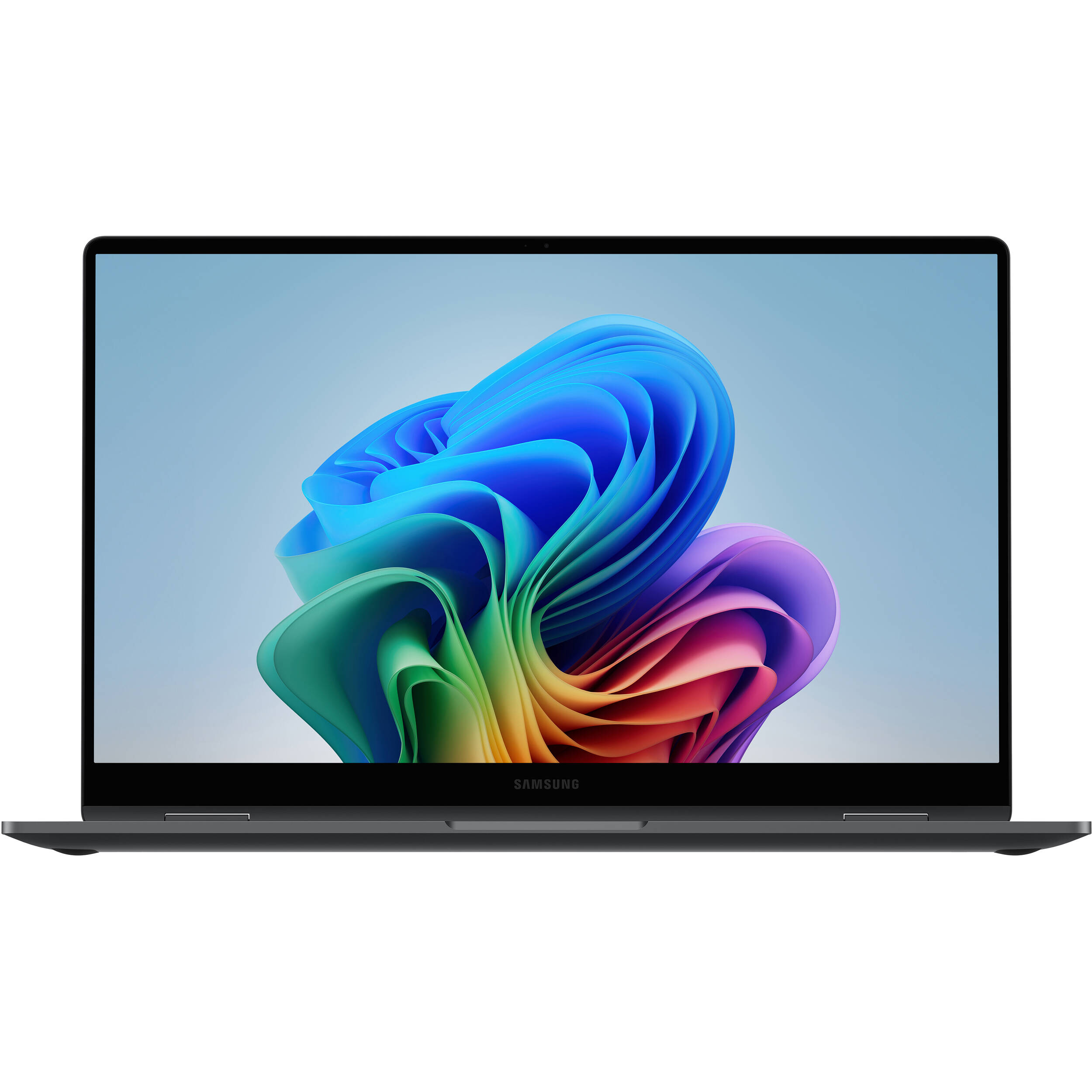 Samsung Galaxy Book5 360 15.6-inch gray 2-in-1 laptop with convertible touchscreen design — view 8
