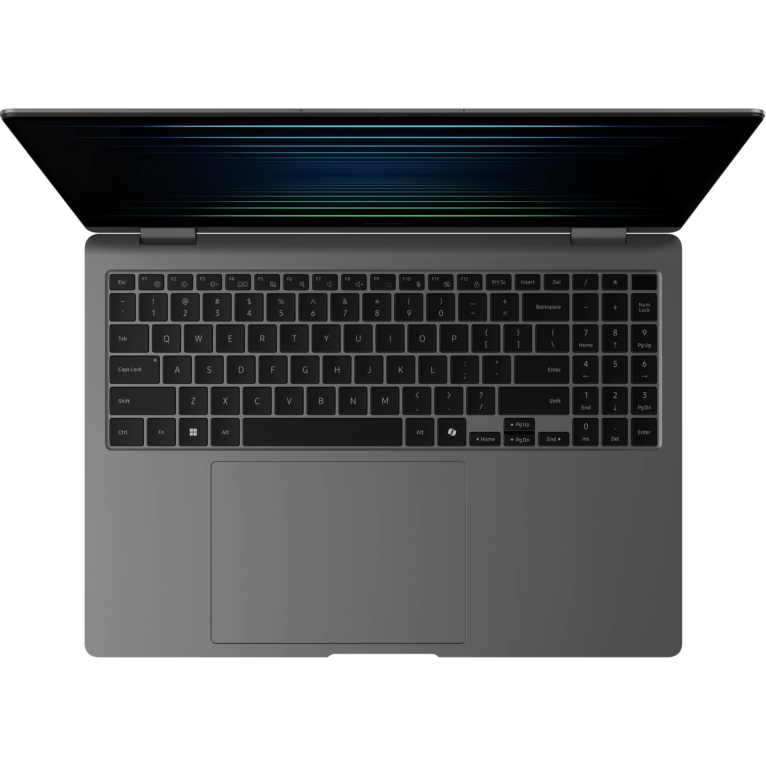 Samsung Galaxy Book5 Pro 360 16-inch gray 2-in-1 laptop — view 6