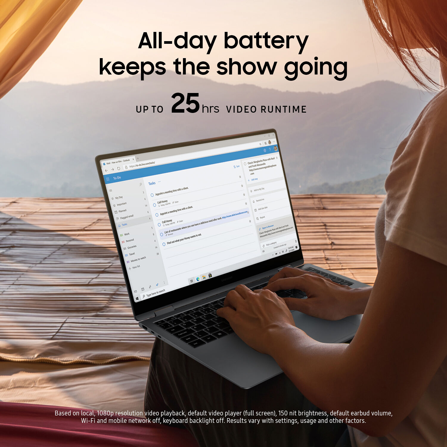 Samsung Galaxy Book5 Pro 360 16-inch gray 2-in-1 laptop with Intel Core Ultra 7, 32 GB RAM, and 1 TB SSD — view 16