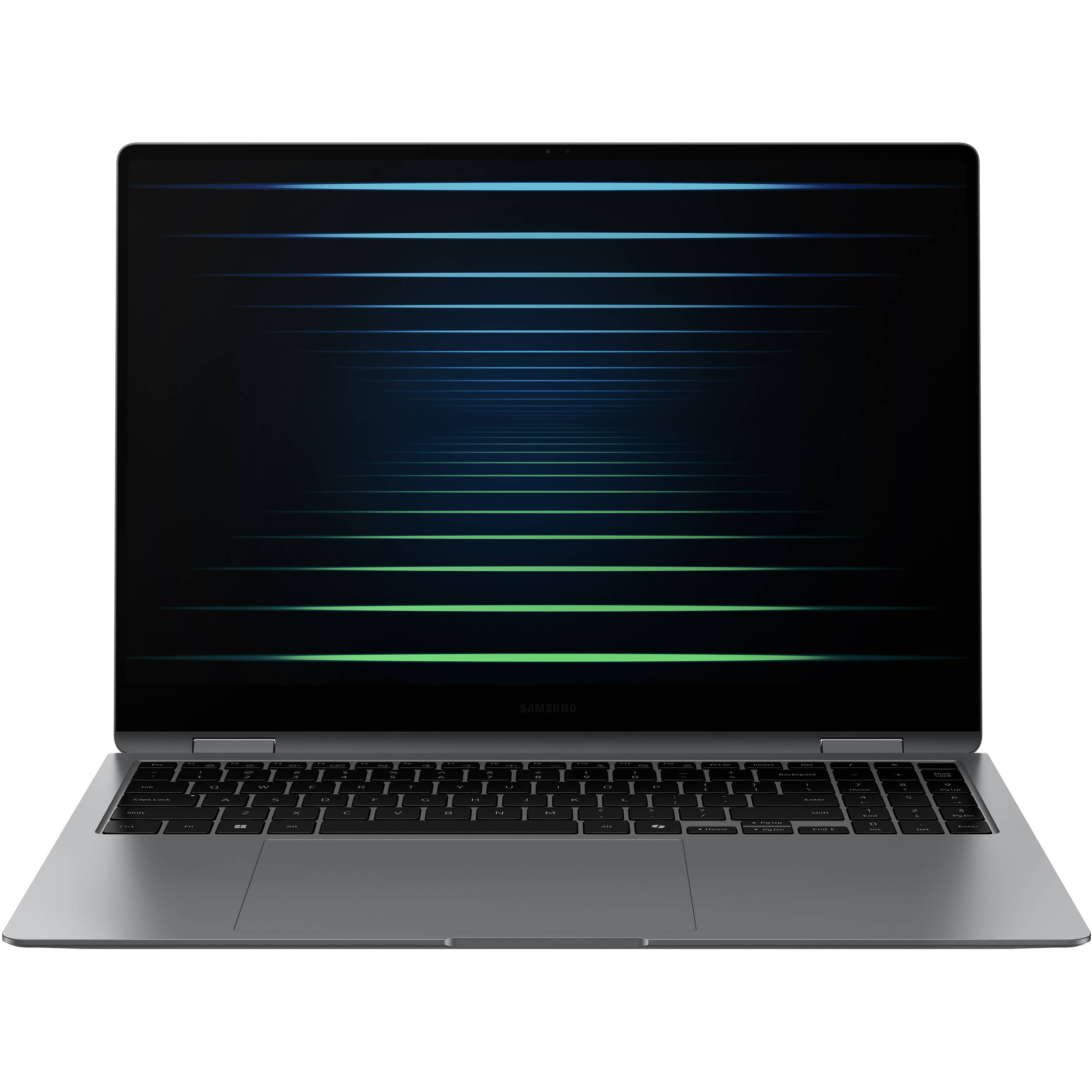 Samsung Galaxy Book5 Pro 360 16-inch gray 2-in-1 laptop with Intel Core Ultra 7, 32 GB RAM, and 1 TB SSD — view 4