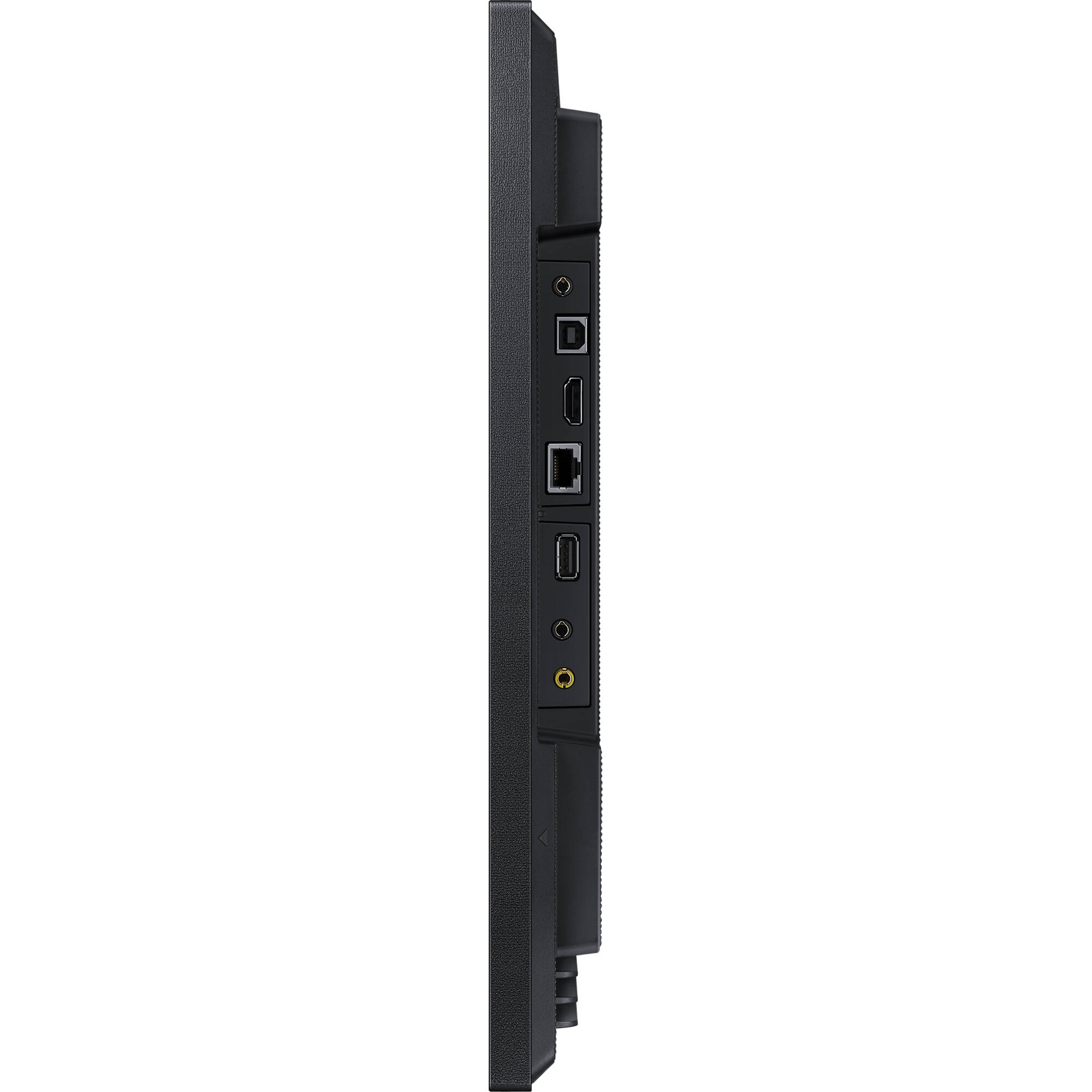 Samsung QB24C-T 24-inch UHD LED LCD display in portrait orientation for business signage — view 4