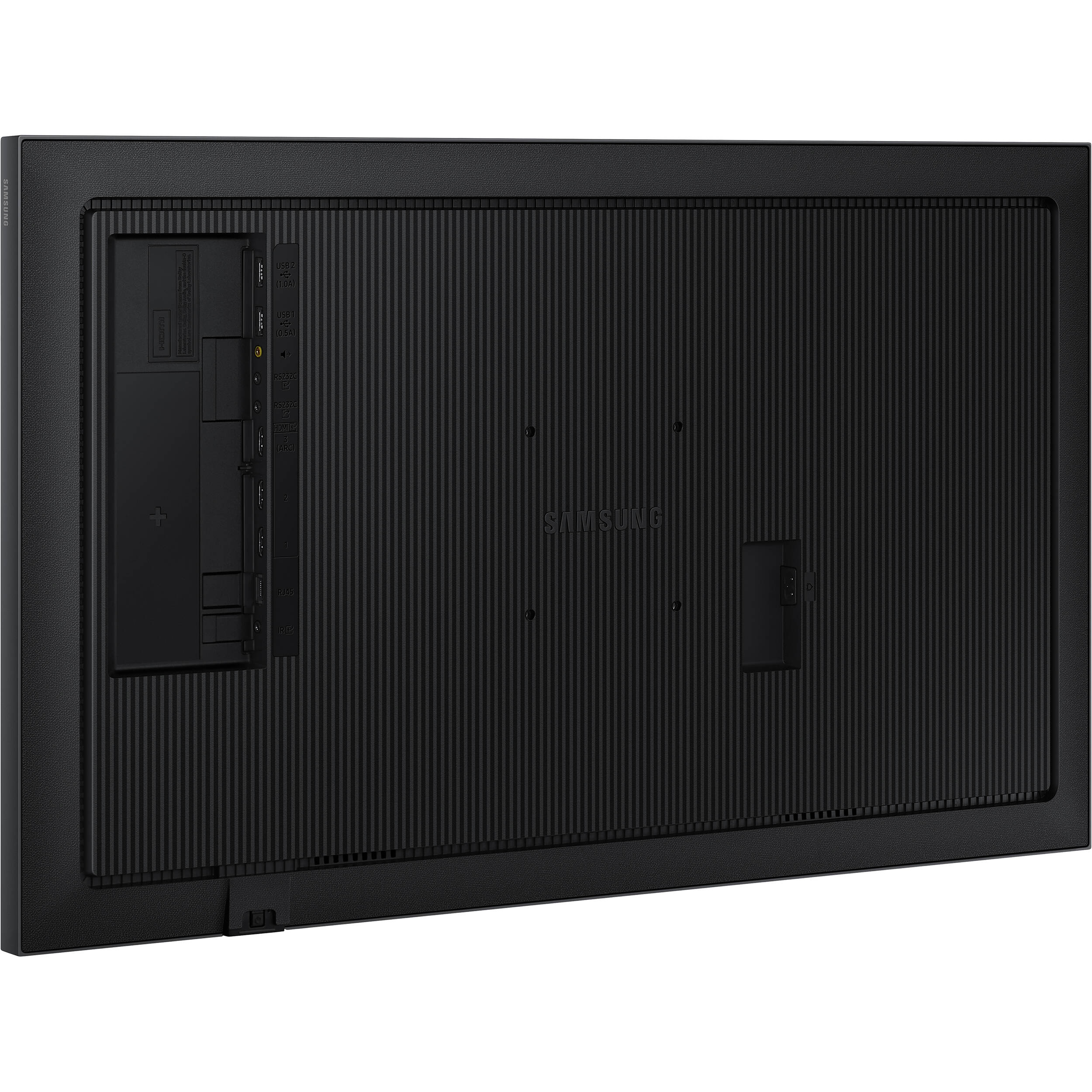 Samsung QM32C 32-inch commercial digital signage display with slim black bezel — view 5