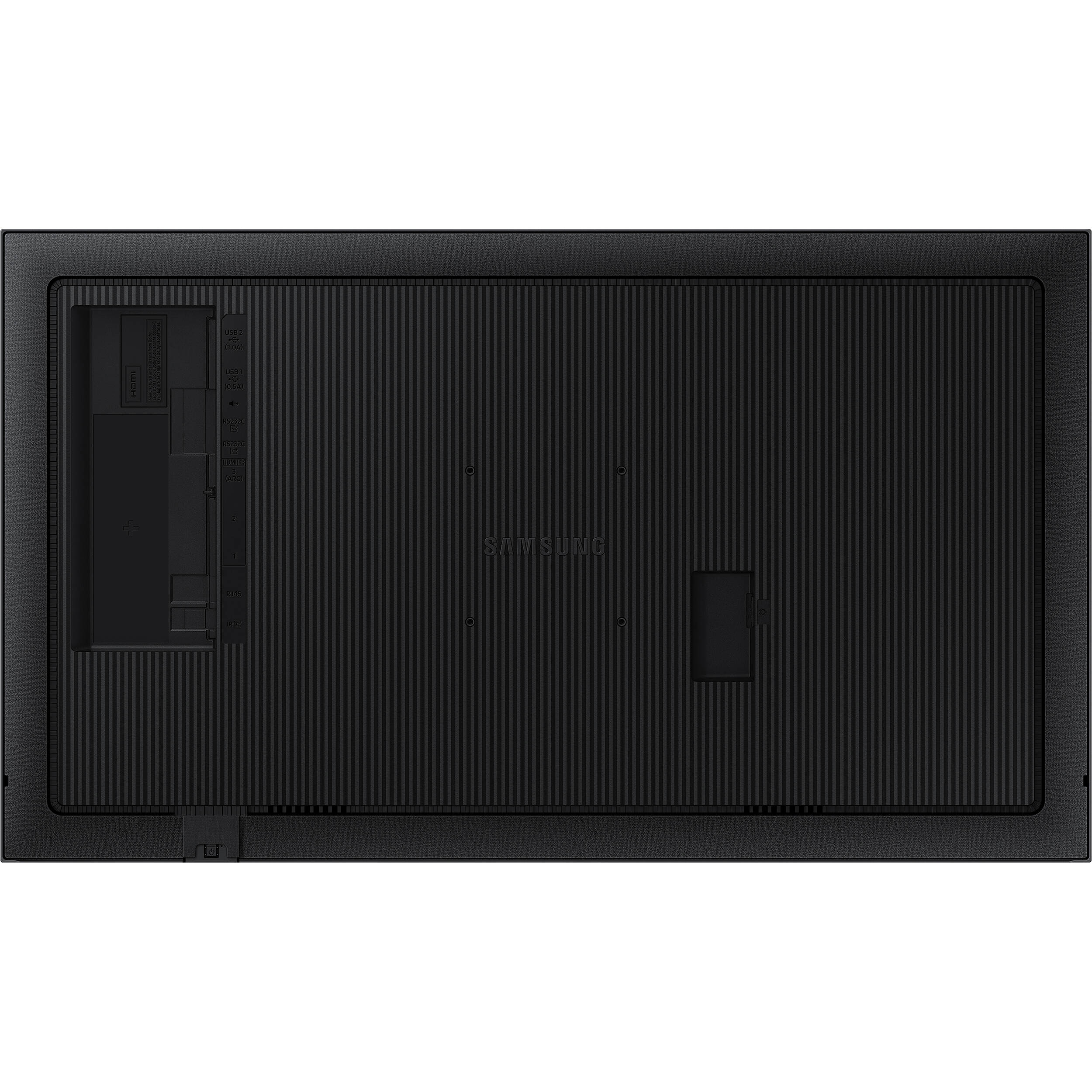 Samsung QM32C 32-inch commercial digital signage display with slim black bezel — view 6