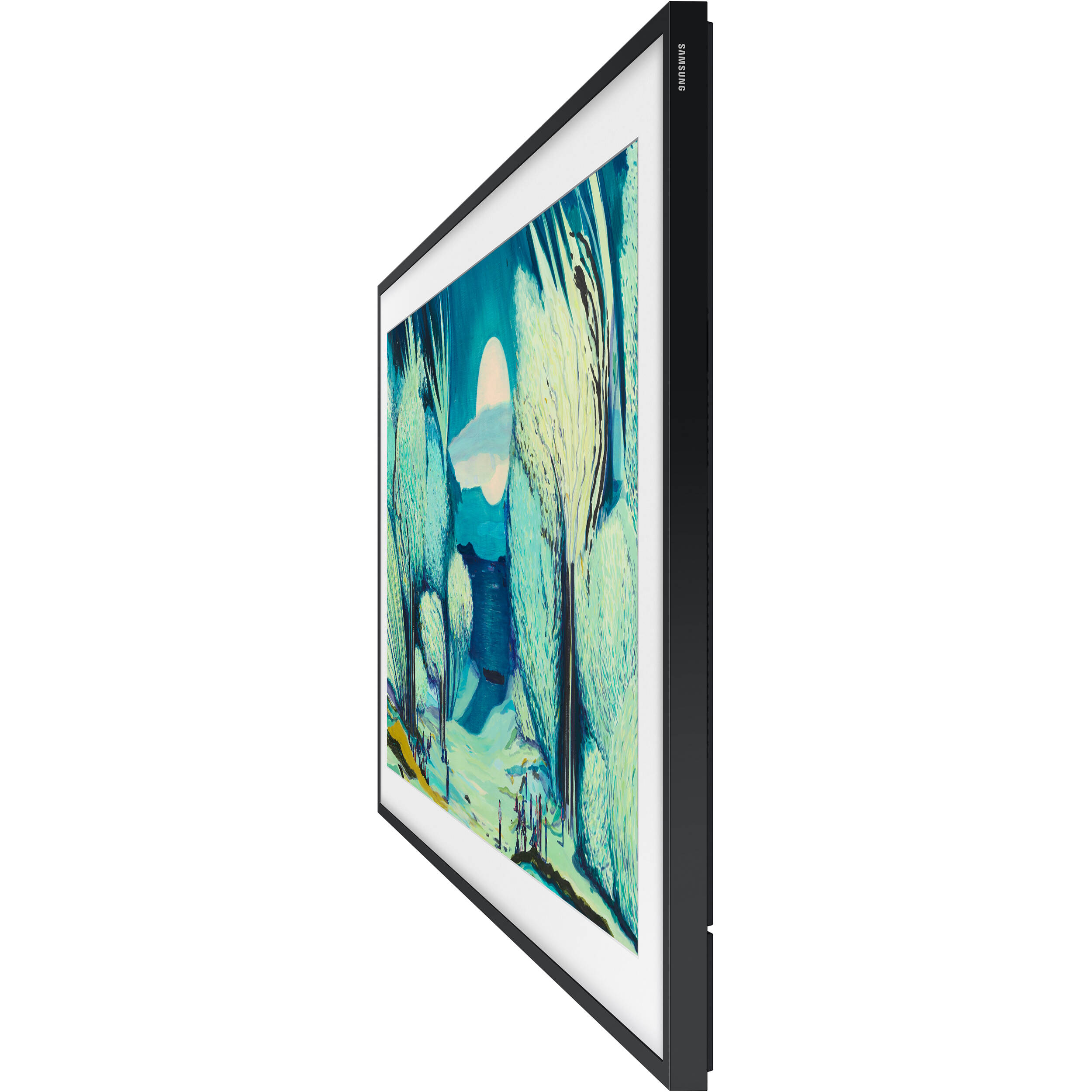 Samsung 50-inch QLED 4K Frame smart TV with 120Hz refresh rate — view 4