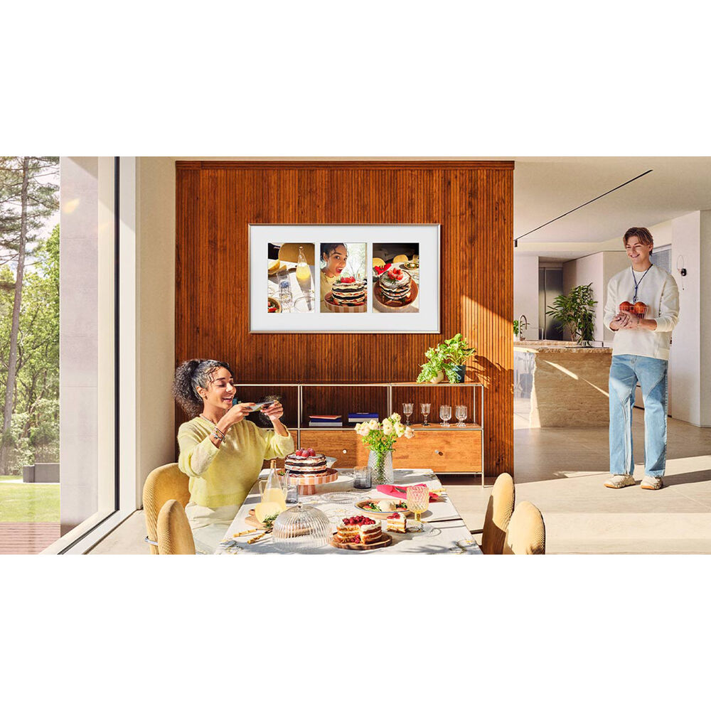 Samsung 65-inch QLED 4K Frame TV with art-style design — view 12