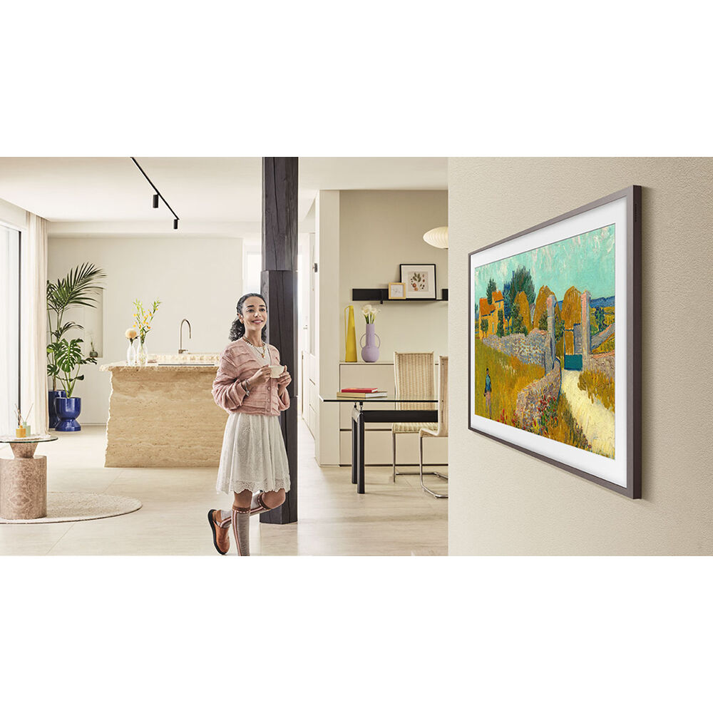 Samsung 65-inch QLED 4K Frame TV with art-style design — view 14