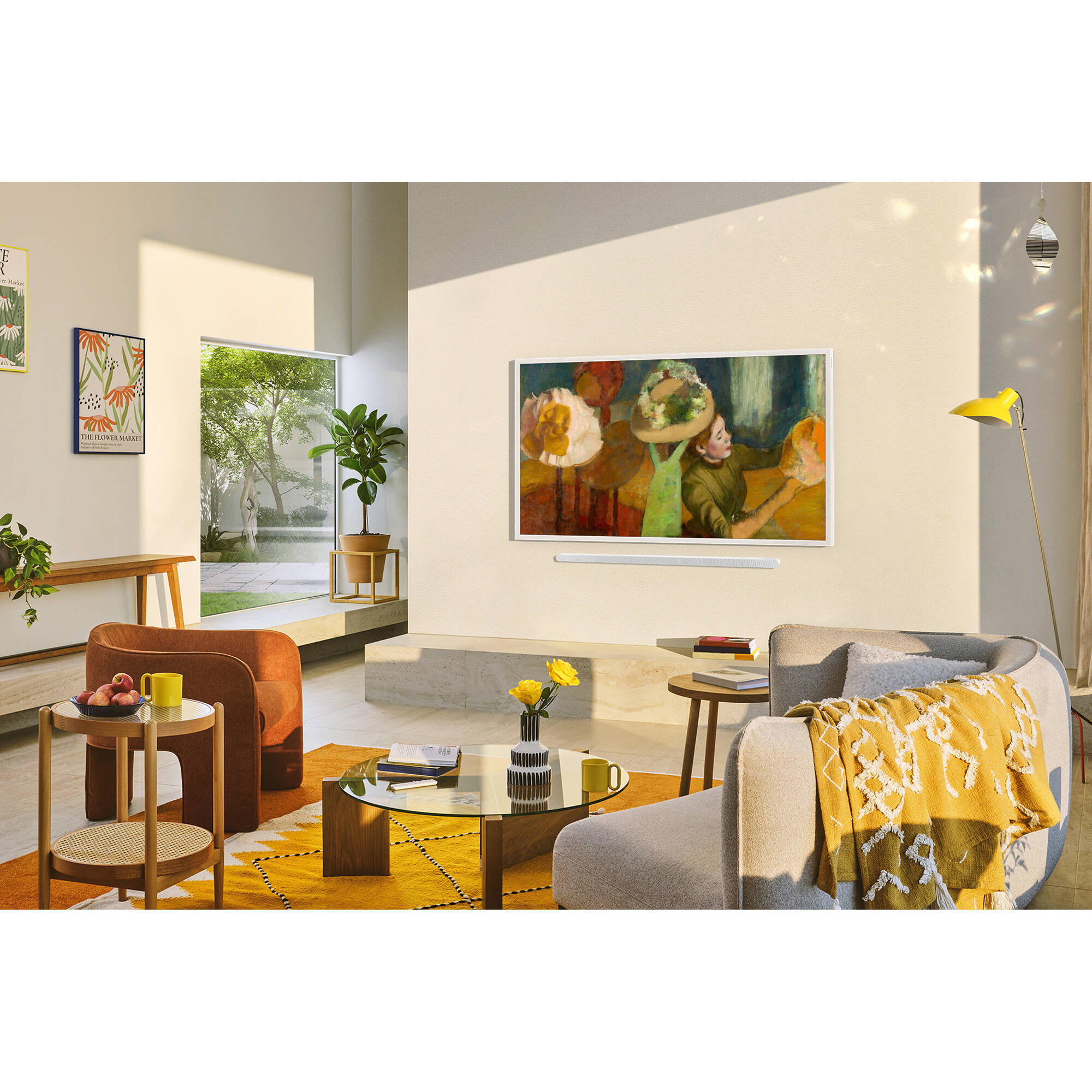 Samsung 65-inch QLED 4K Frame TV with art-style design — view 18
