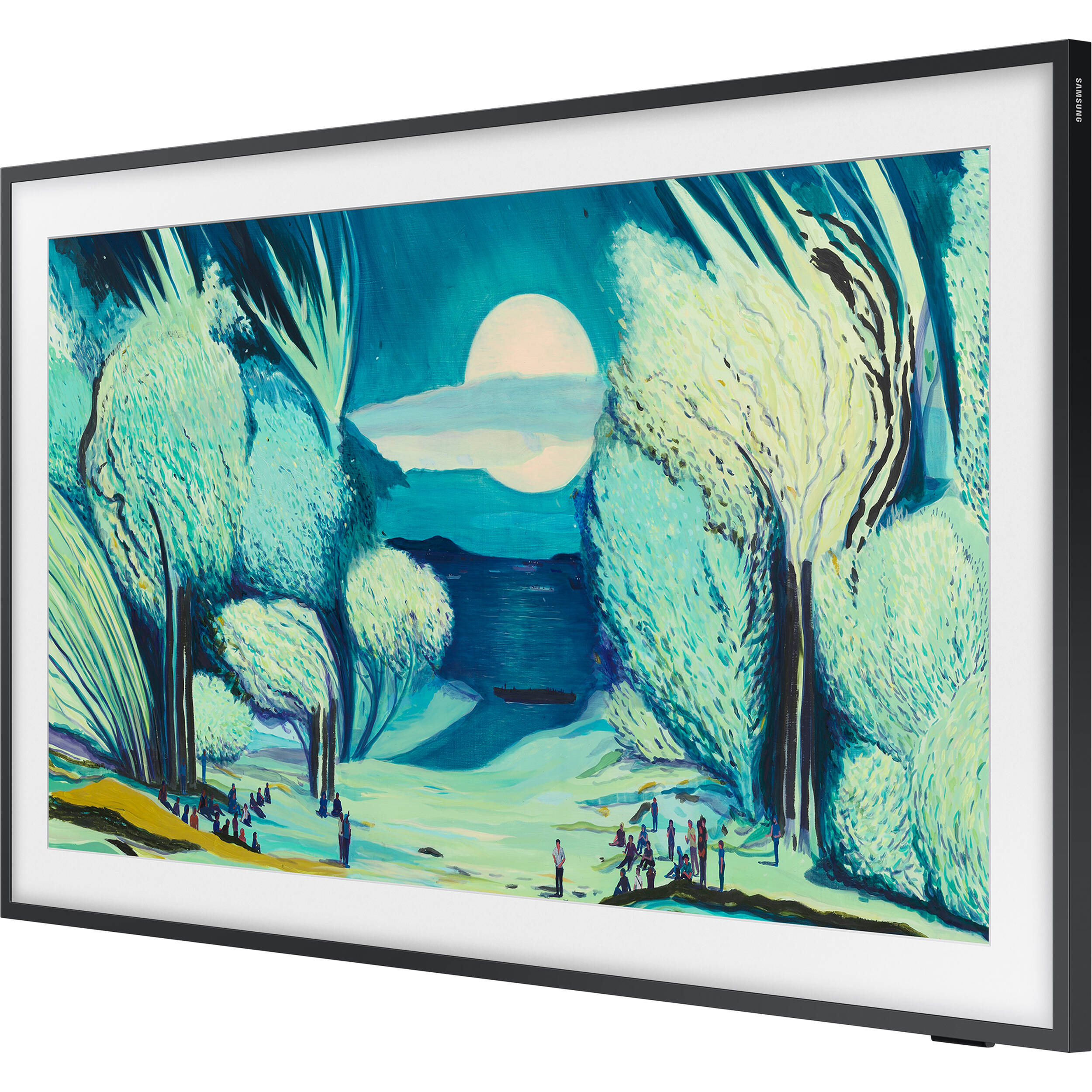 Samsung 65-inch QLED 4K Frame TV with art-style design — view 3