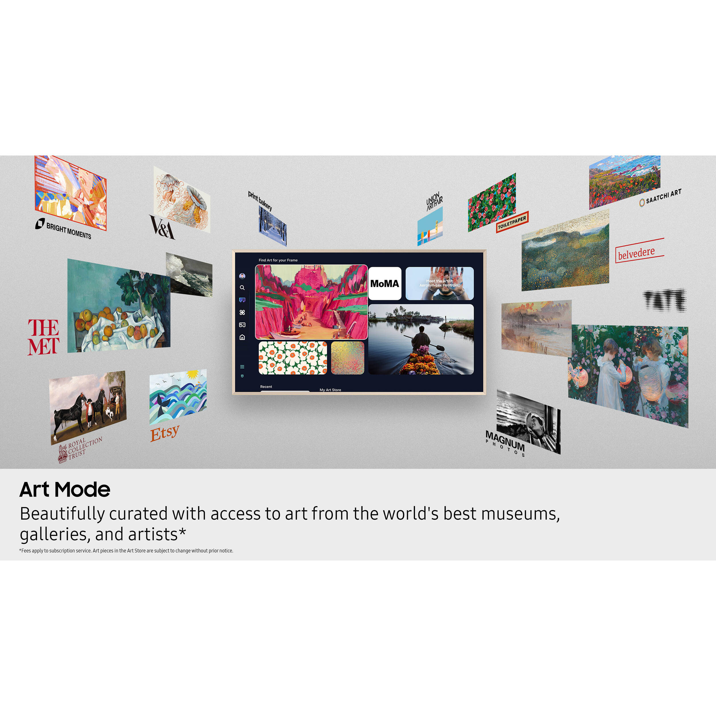 Samsung 65-inch Neo QLED 4K Frame PRO smart TV with 120 Hz refresh — view 8