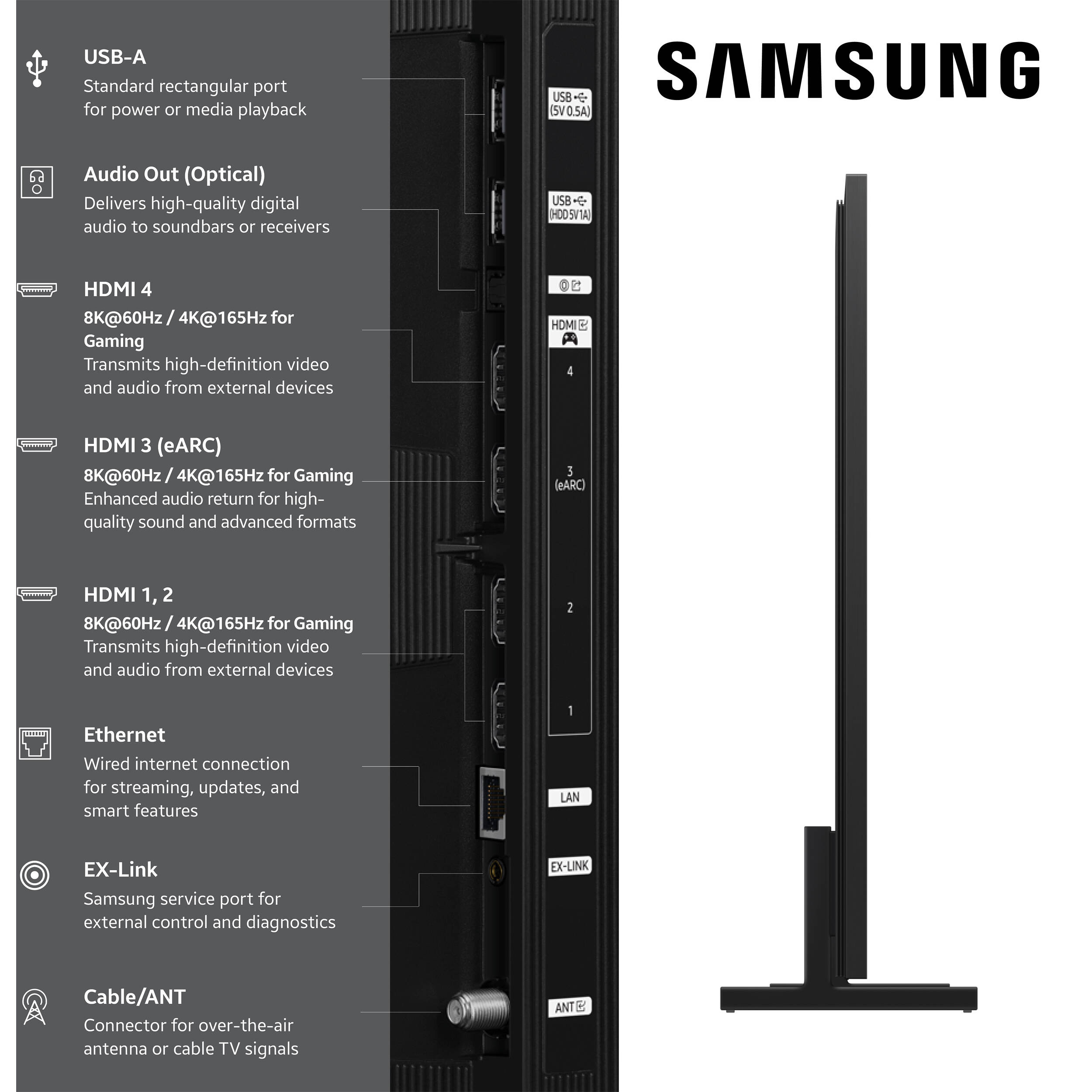Samsung 65-inch Neo QLED 8K smart TV with 120 Hz refresh rate — view 8