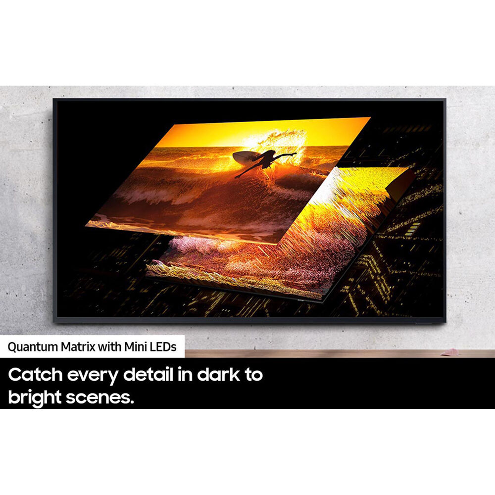 Samsung 75-inch Neo QLED 4K smart TV with 120 Hz refresh rate for bright-room viewing — view 7