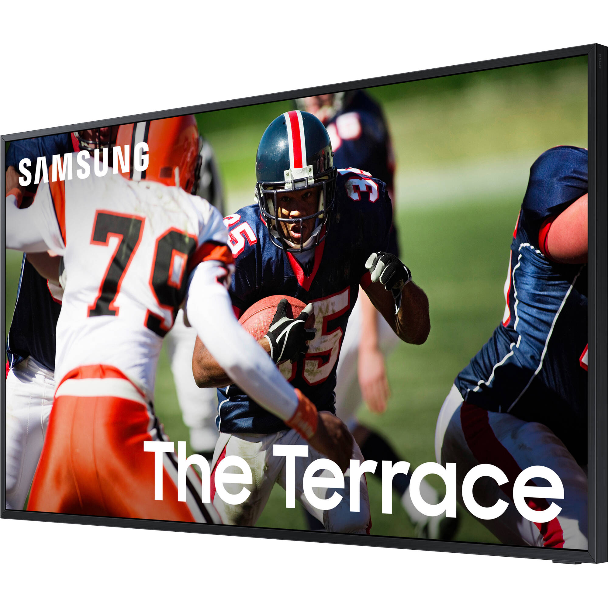 Samsung 85-inch QLED 4K TV with 120 Hz refresh rate for premium viewing spaces — view 2