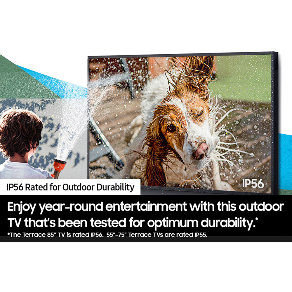 Samsung 85-inch QLED 4K TV with 120 Hz refresh rate for premium viewing spaces — view 8