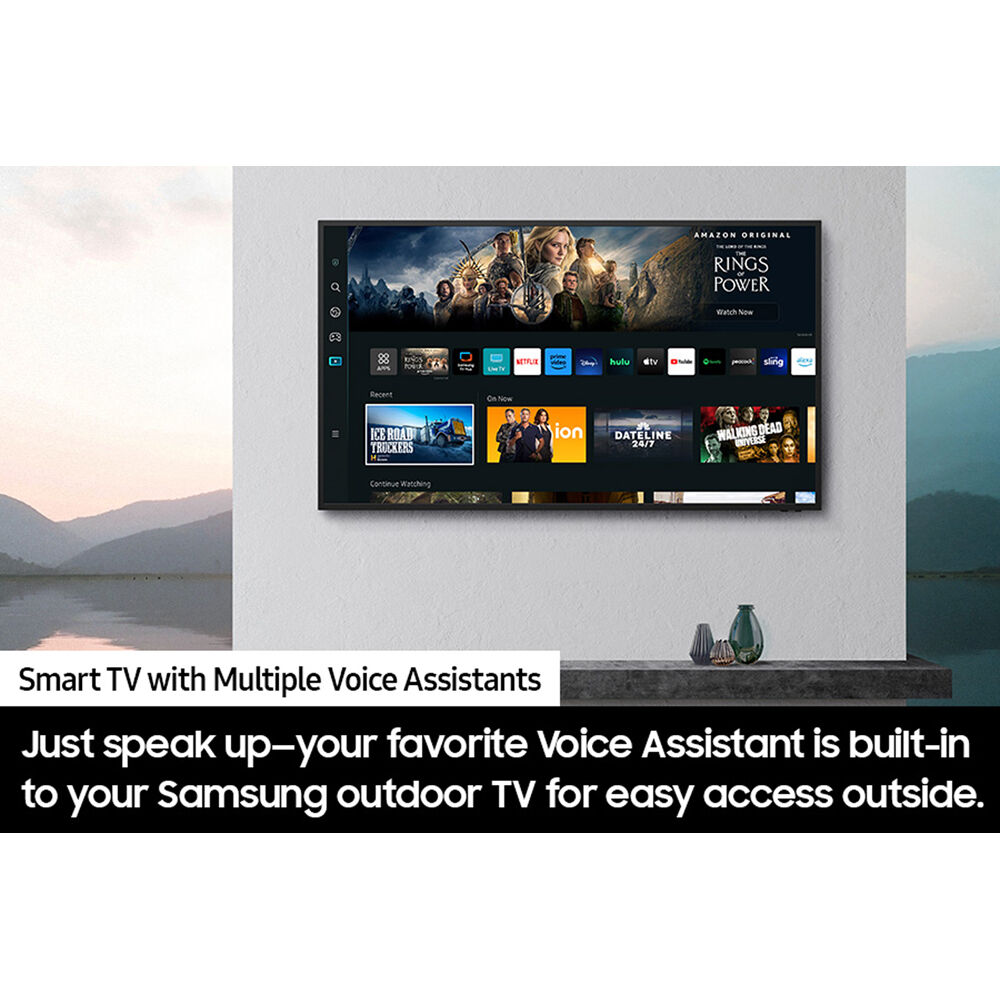 Samsung 85-inch QLED 4K TV with 120 Hz refresh rate for premium viewing spaces — view 9
