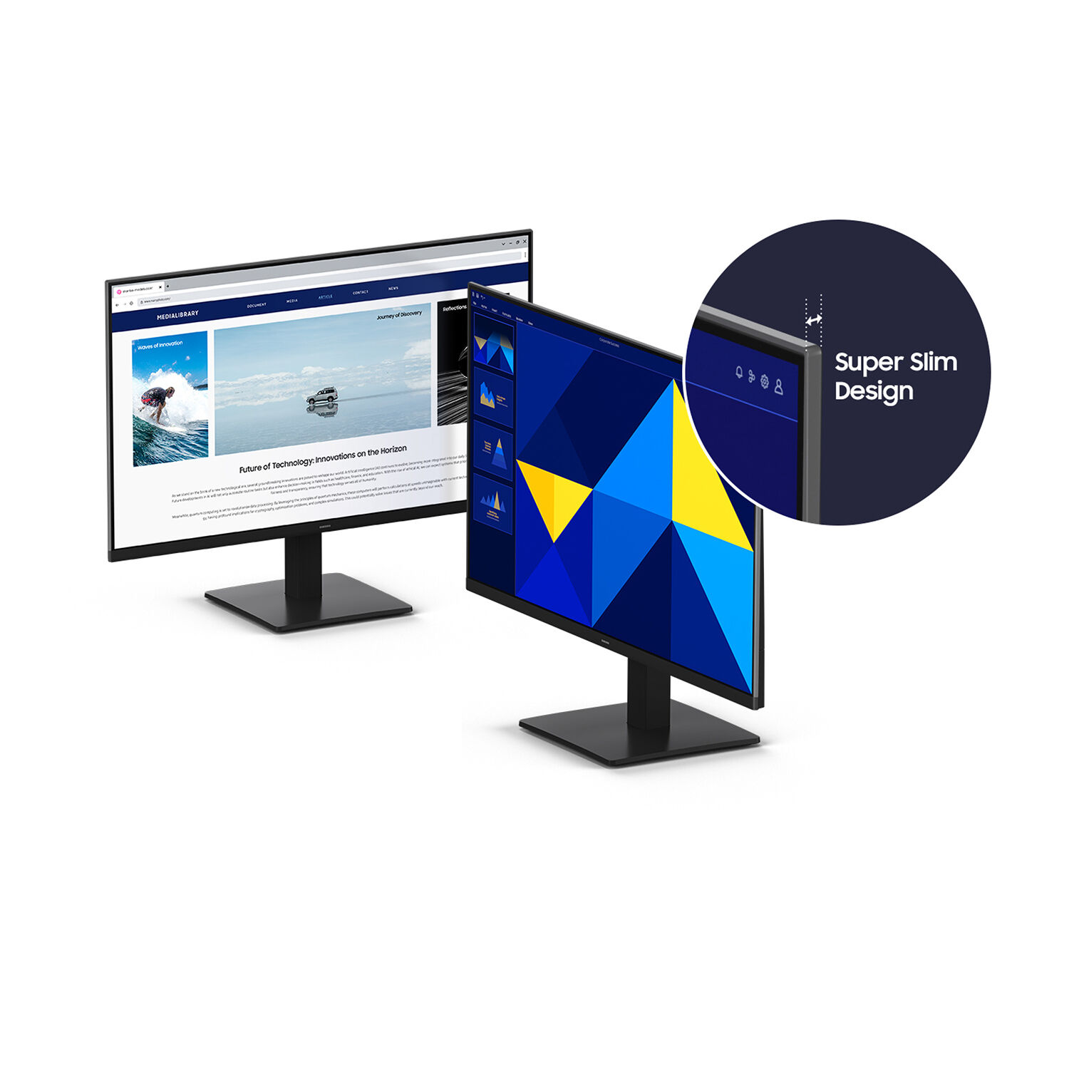 Samsung 27-inch S30GD FHD IPS monitor with HDMI and VGA connectivity — view 14