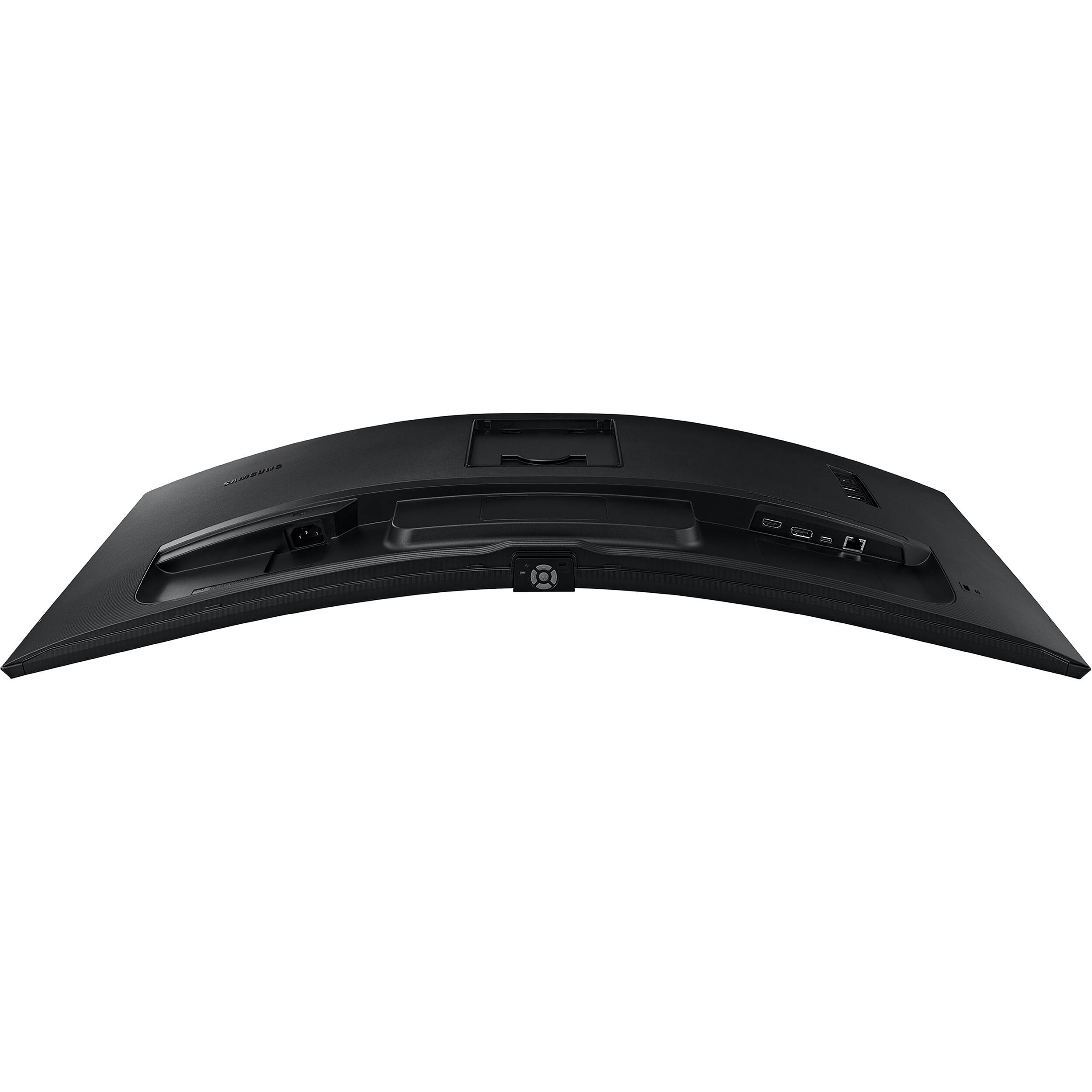 Samsung 34-inch curved ultrawide monitor with WQHD resolution, USB-C 90 W, HDR10, LAN, and adjustable stand — view 6