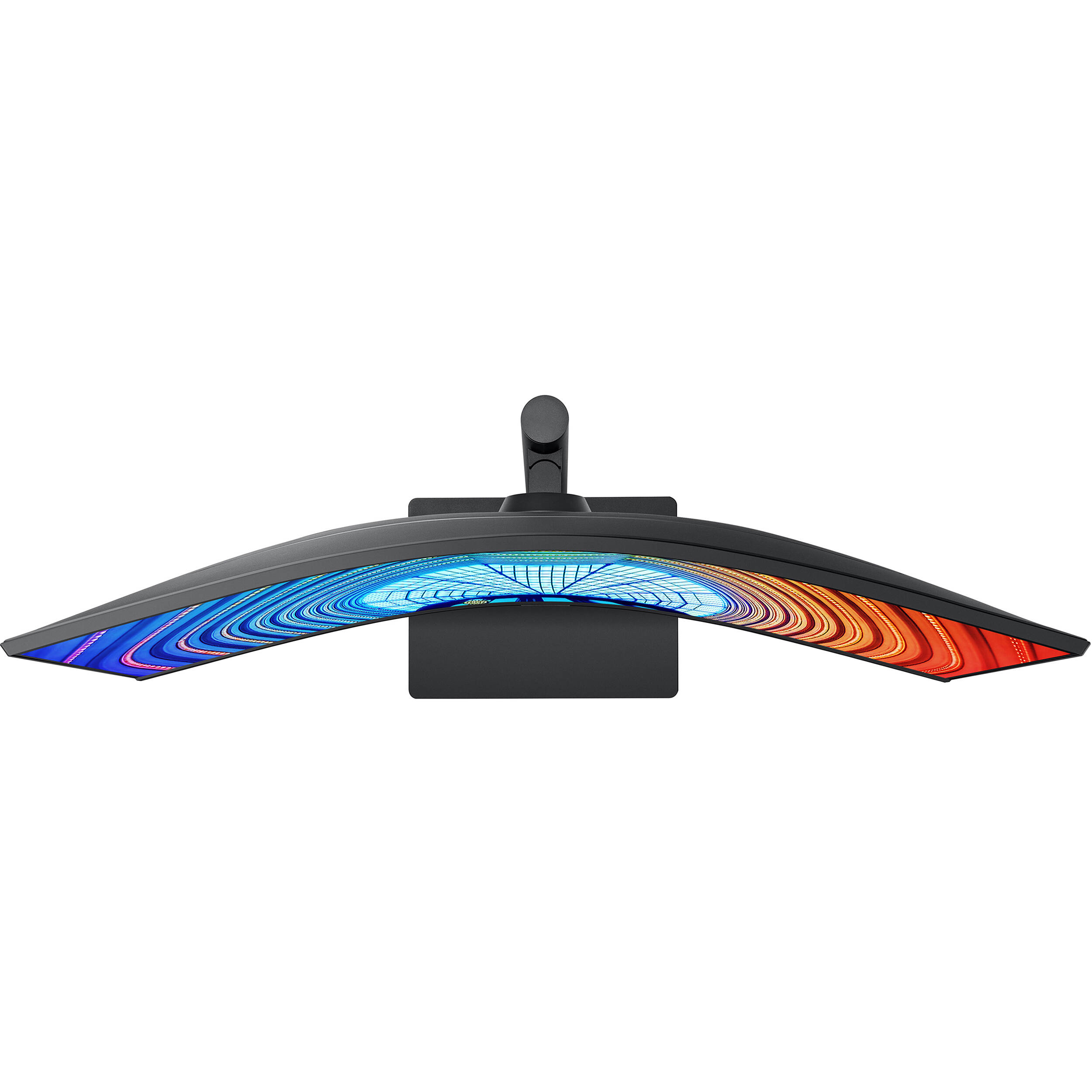 Samsung 34-inch curved ultrawide monitor with WQHD resolution, USB-C 90 W, HDR10, LAN, and adjustable stand — view 8