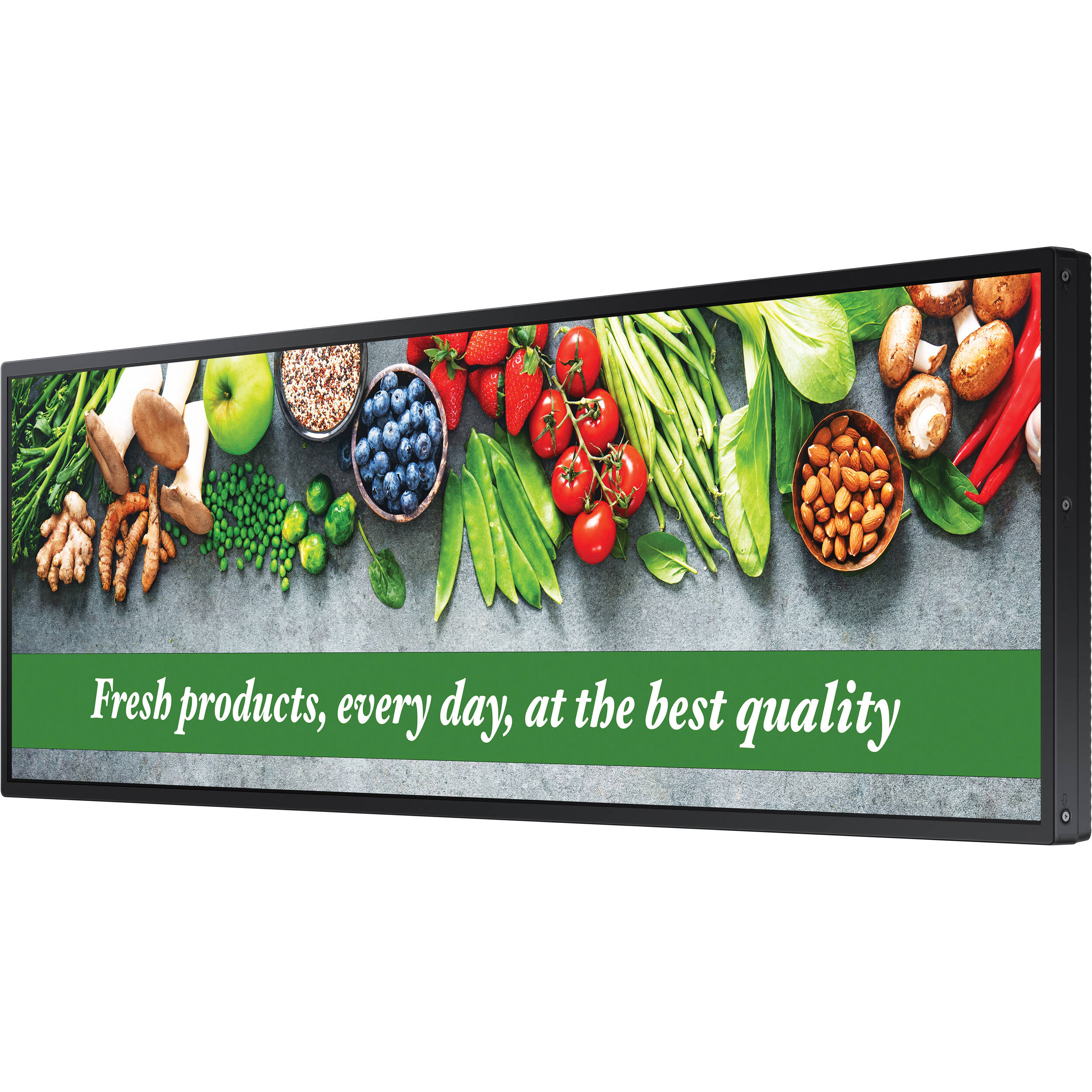NEW SAMSUNG 37 SHC SERIES FULL HD STRETCHED SIGNAGE DISPLAY, 16:4.5 WIDESCREEN, — view 2