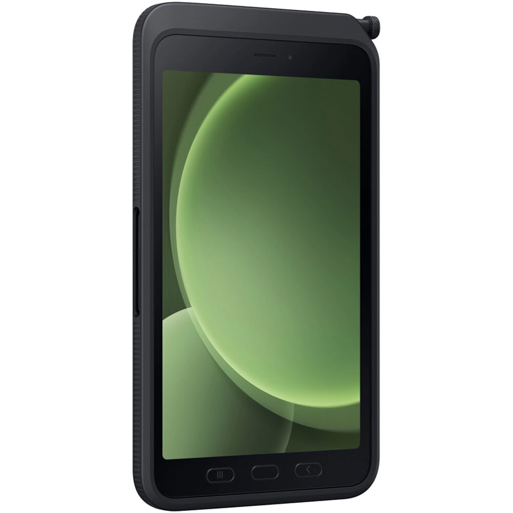Samsung Galaxy Tab Active5 Enterprise Edition 8-inch rugged tablet in black and green — view 2