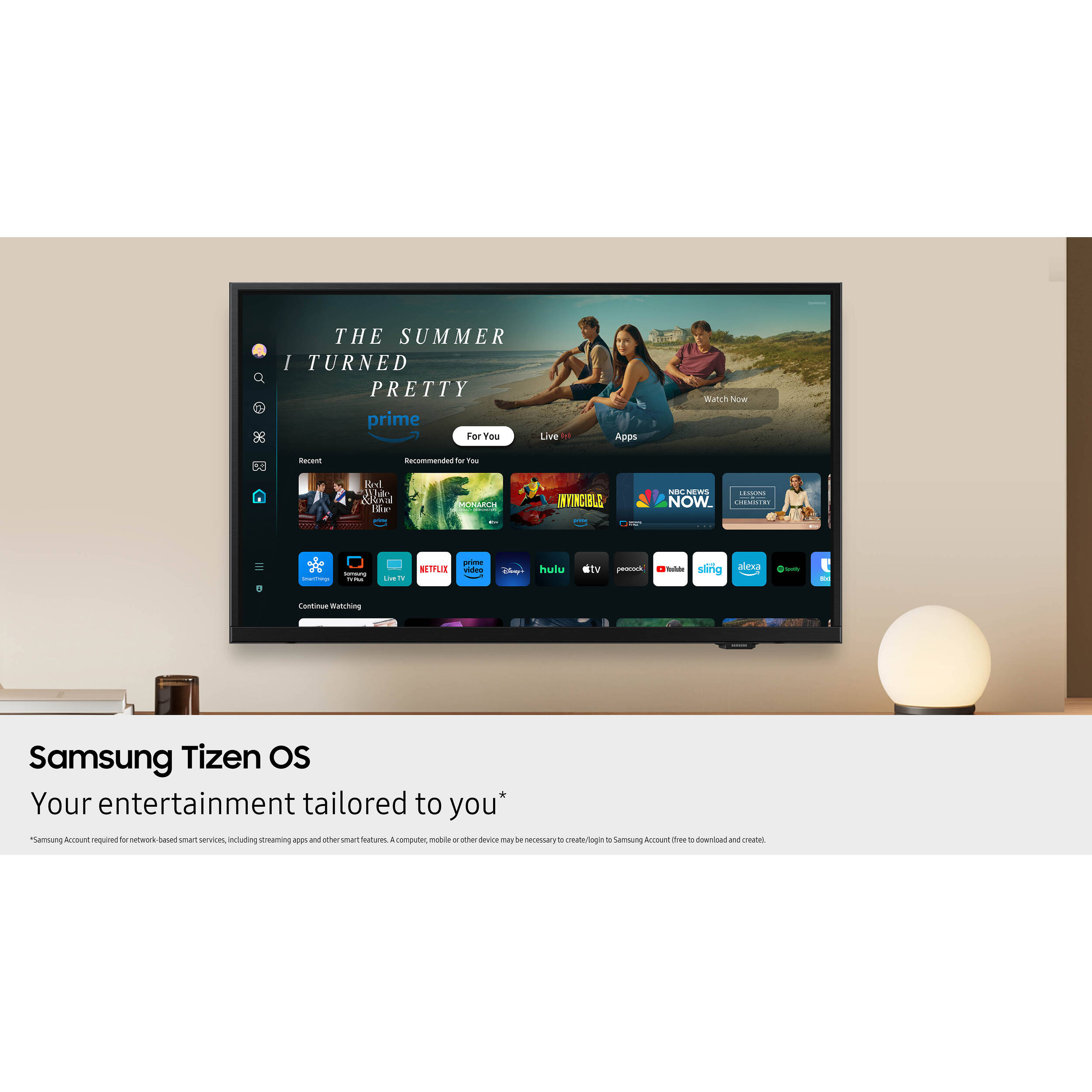 Samsung 40-inch Full HD Smart TV with 60 Hz refresh rate and LED display — view 8