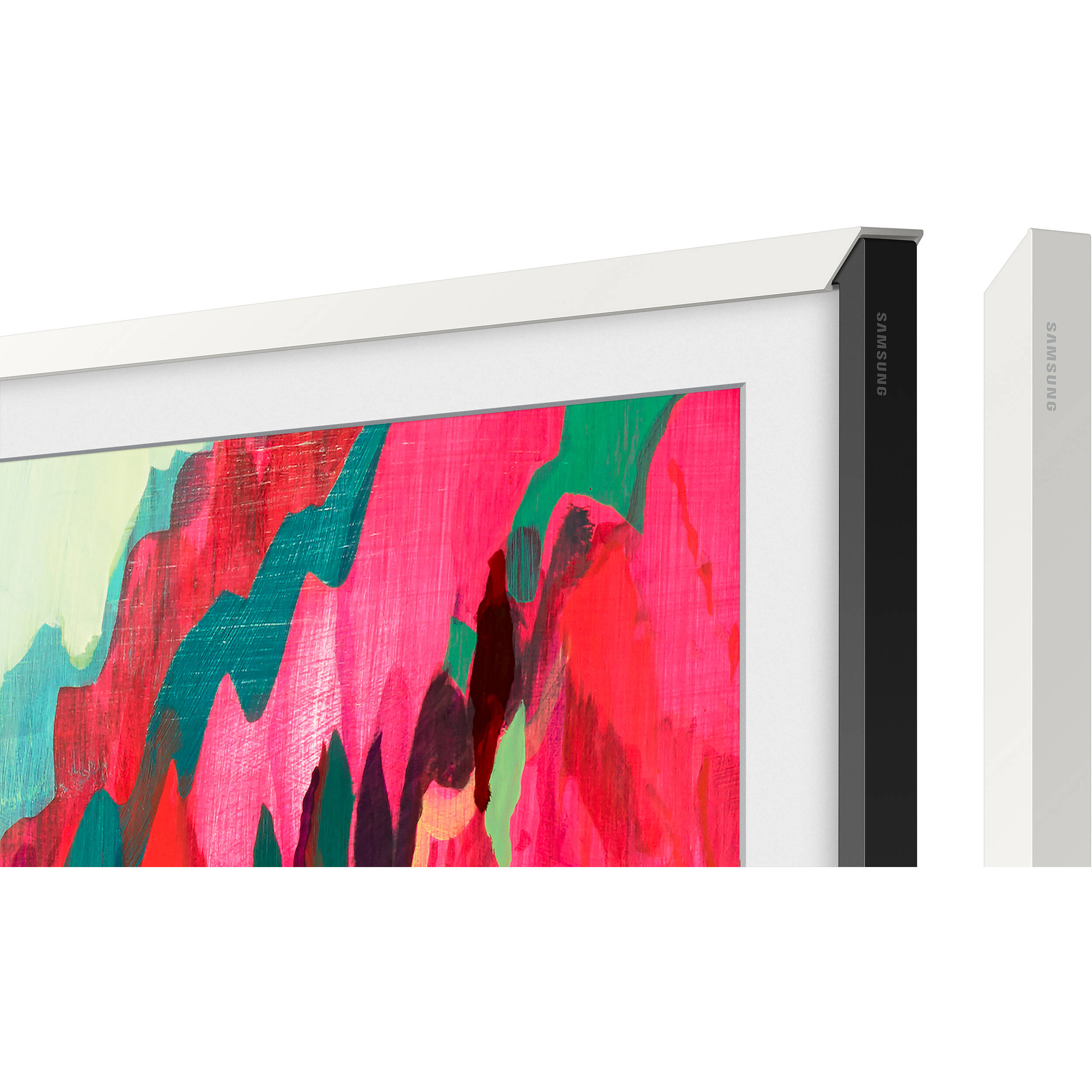 65" Bezel  Modern White — view 4