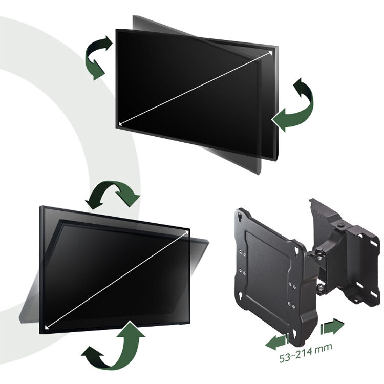 Samsung 2020 Terrace Wall Mount for 55-inch outdoor TV installation — view 10