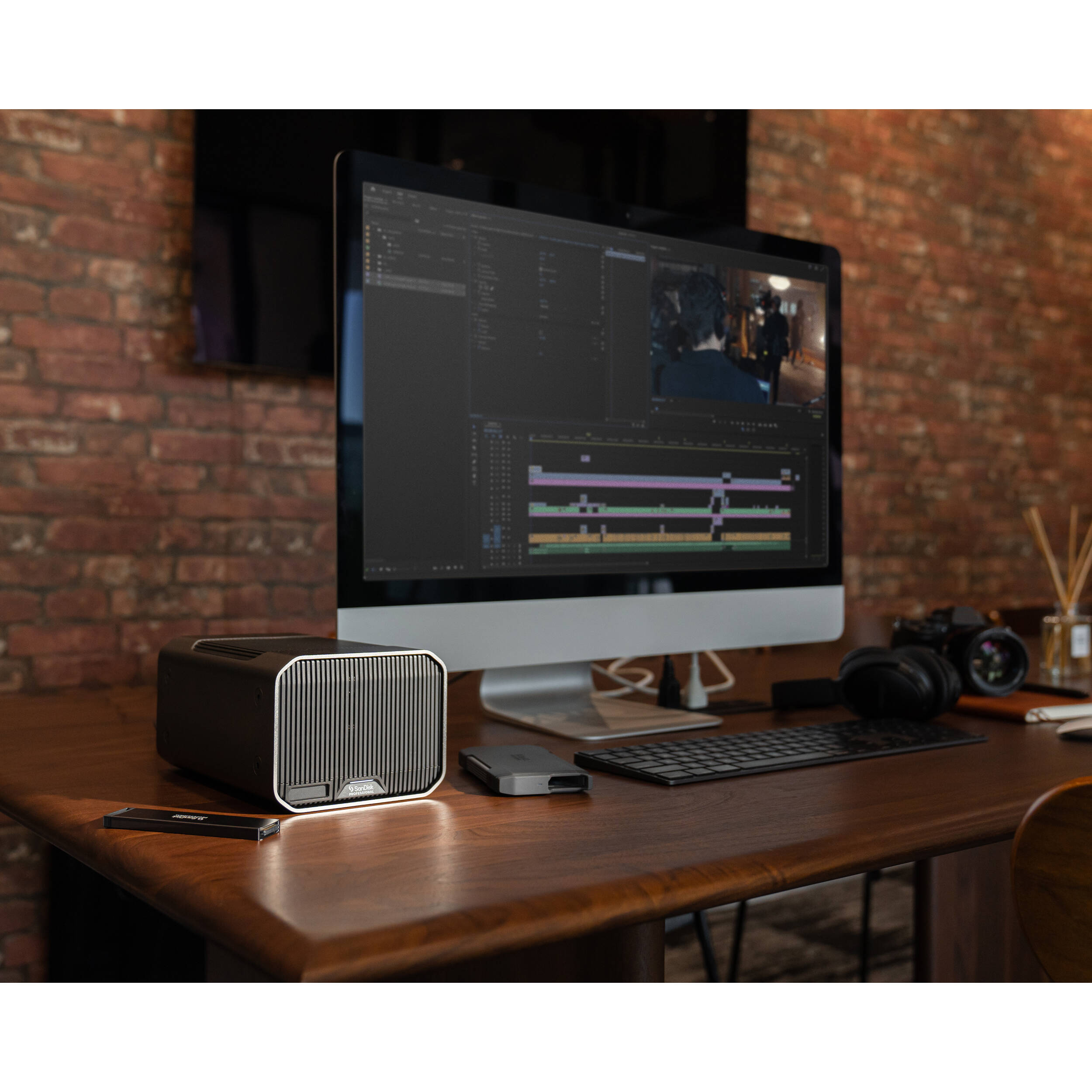 SanDisk Professional G-RAID MIRROR 24TB desktop RAID storage with Thunderbolt 3 — view 14
