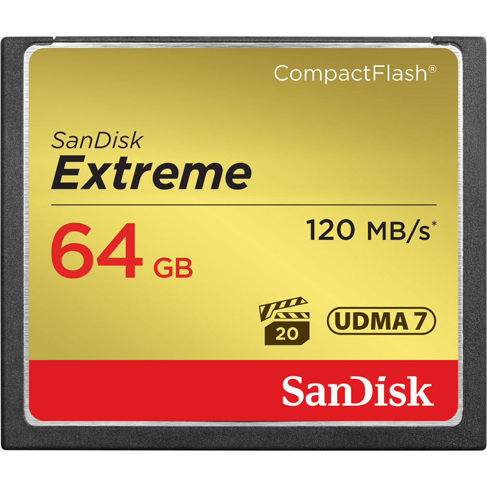 64GB Extreme CompactFlash Card — view 2