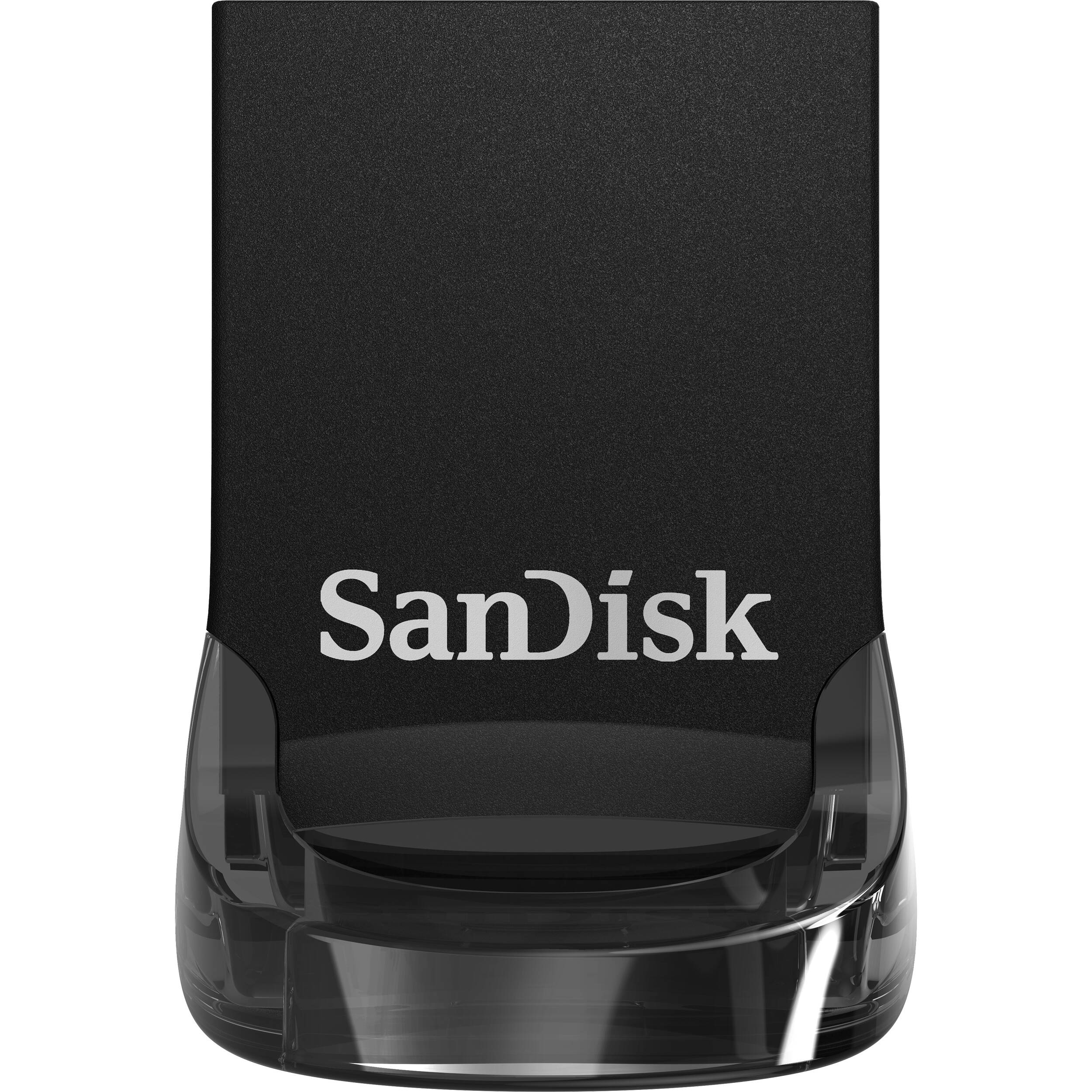Western Digital 256GB Ultra Fit USB flash drive, compact low-profile USB 3.0 storage device — view 2