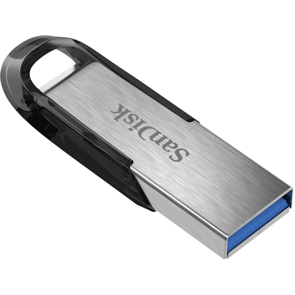 SanDisk Ultra Flair 64GB USB 3.0 flash drive with metal casing and password protection — view 4