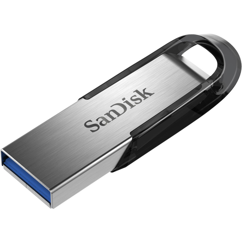 SanDisk Ultra Flair 256GB USB 3.0 flash drive with metal casing — view 3