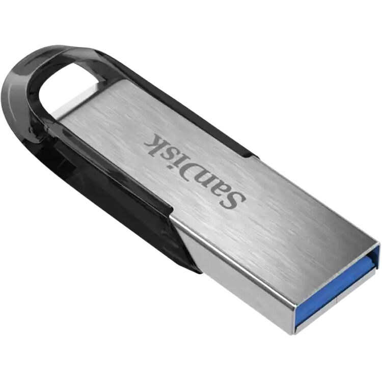 SanDisk Ultra Flair 512GB USB 3.0 flash drive with metal casing and password protection — view 3