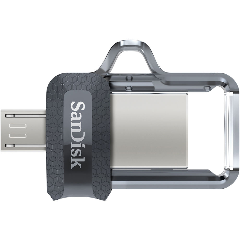 SanDisk 32GB Ultra Dual Drive AM flash drive for Android file transfer — view 5