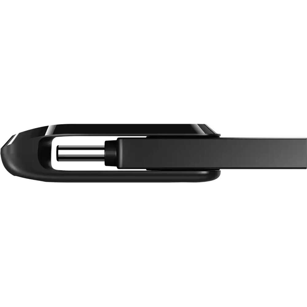SanDisk 128GB dual USB Type-C flash drive with USB Type-C and USB Type-A connectors — view 5