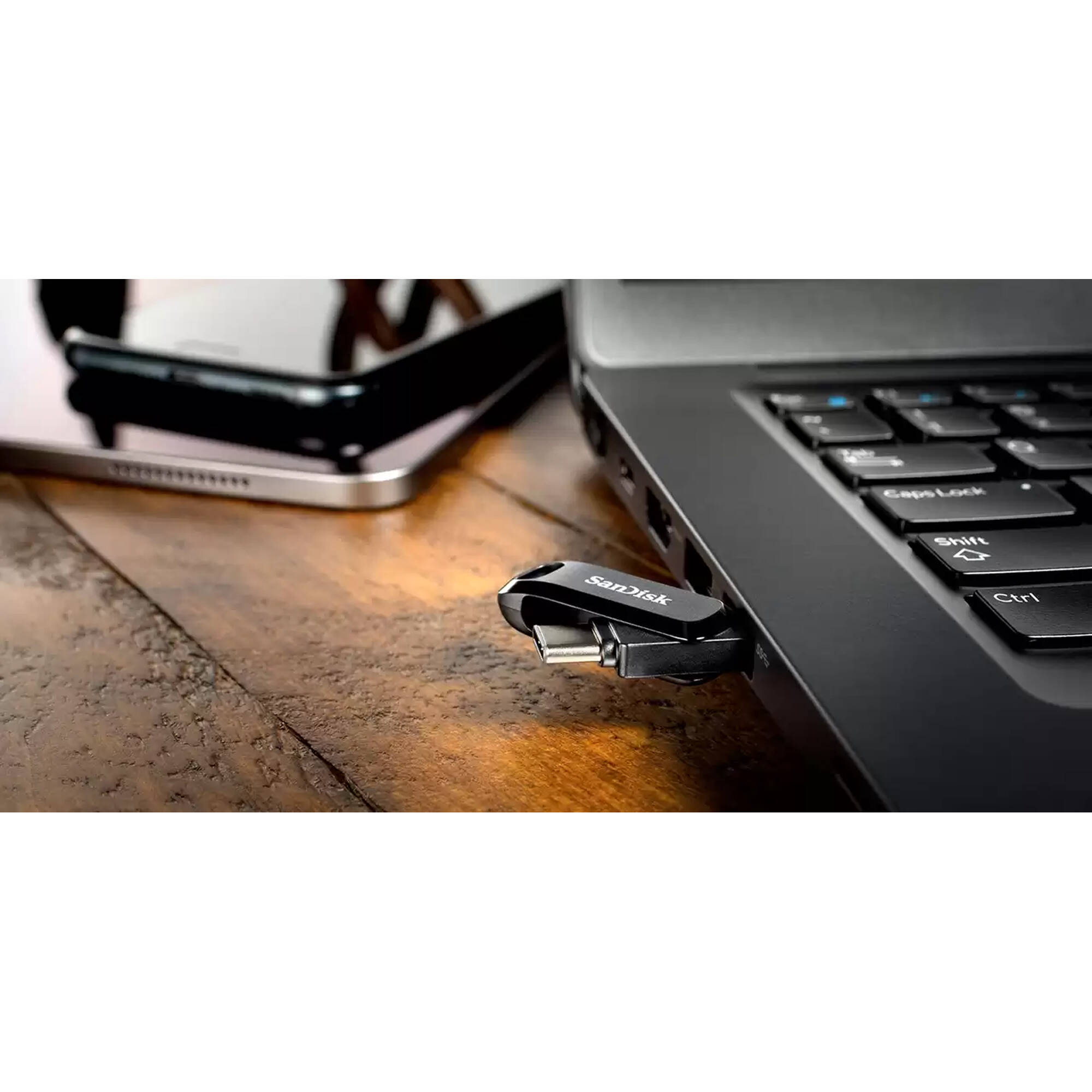 SanDisk Dual Drive USB Type-C 256 GB dual connector flash drive — view 6