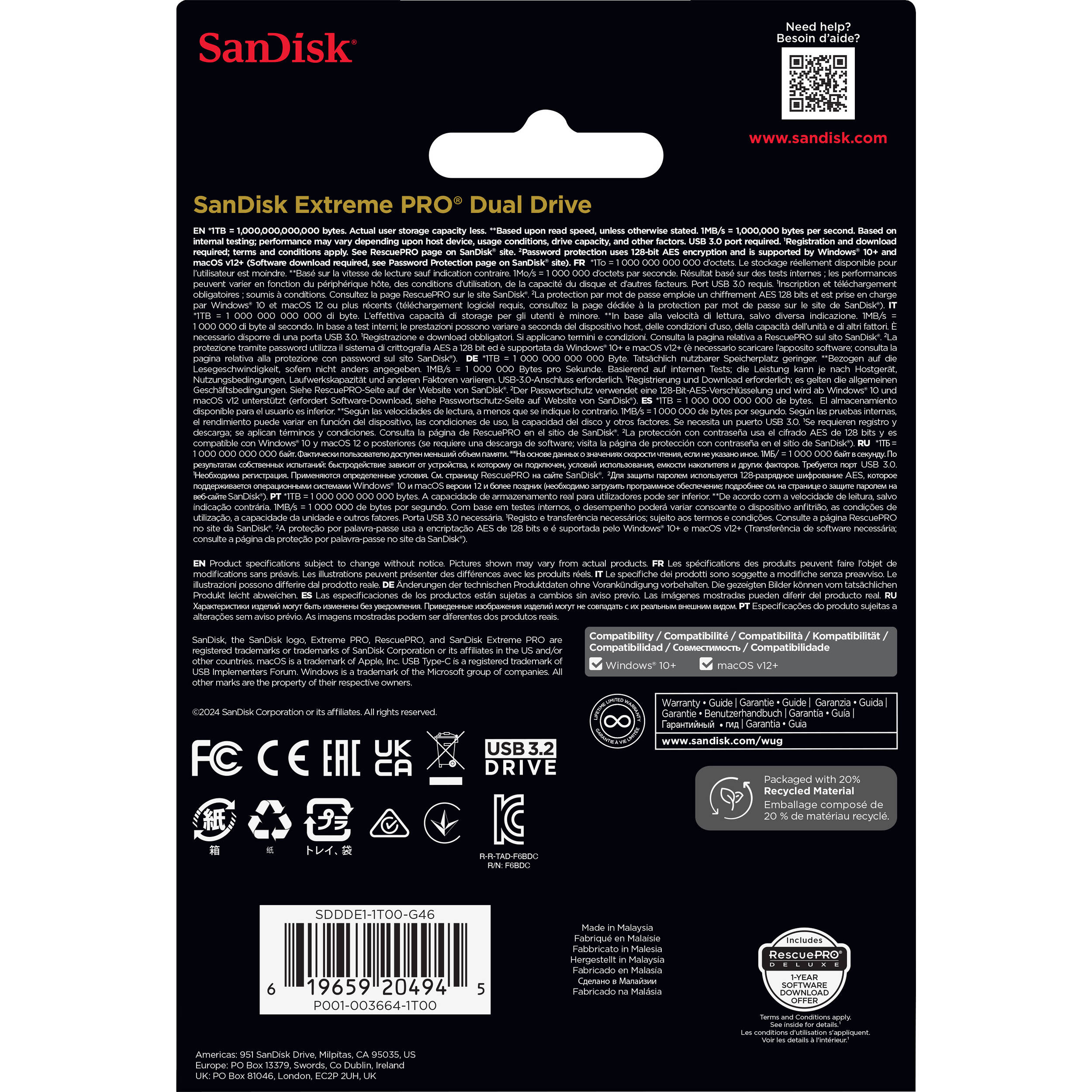 SanDisk Extreme PRO Dual Drive — view 7