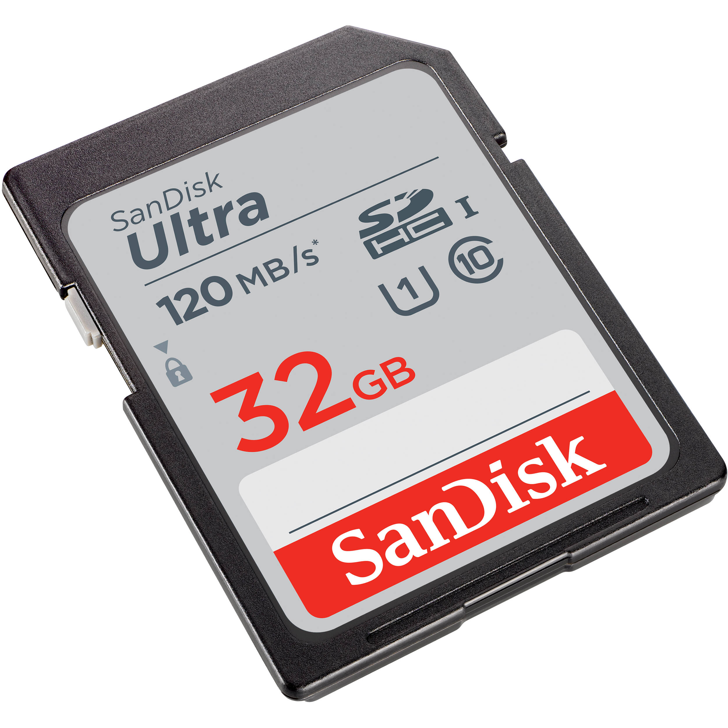SANDISK ULTRA SDHC MEMORY CARD, 32GB, CLASS 10/UHS-I, 120MB/S — view 2