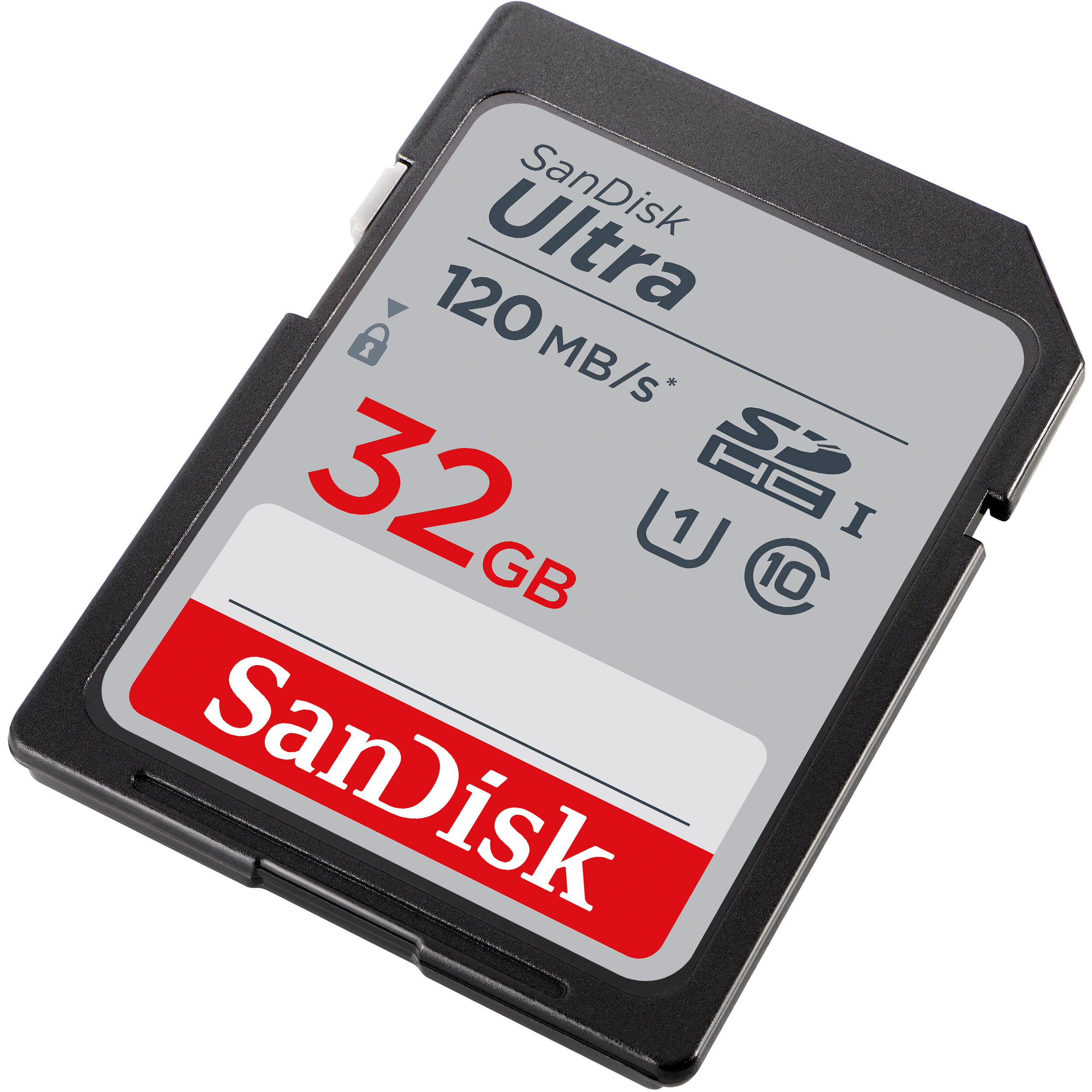 SANDISK ULTRA SDHC MEMORY CARD, 32GB, CLASS 10/UHS-I, 120MB/S — view 3