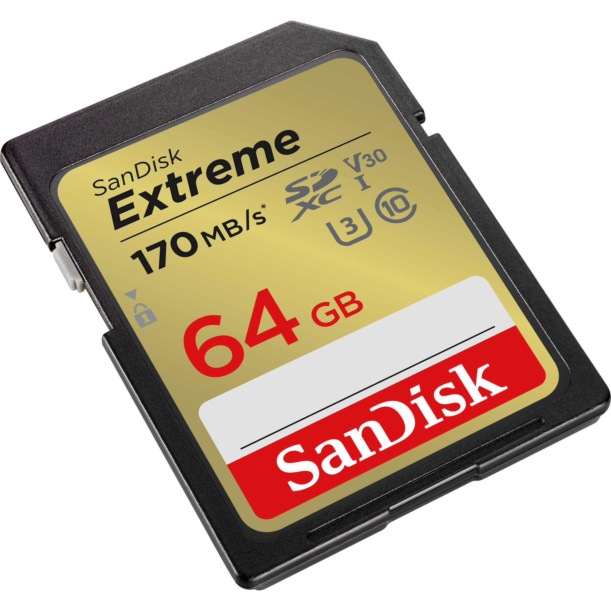 SANDISK EXTREME SDXC MEMORY CARD, 64GB, UHS-I, UP TO 170MB/S — view 2