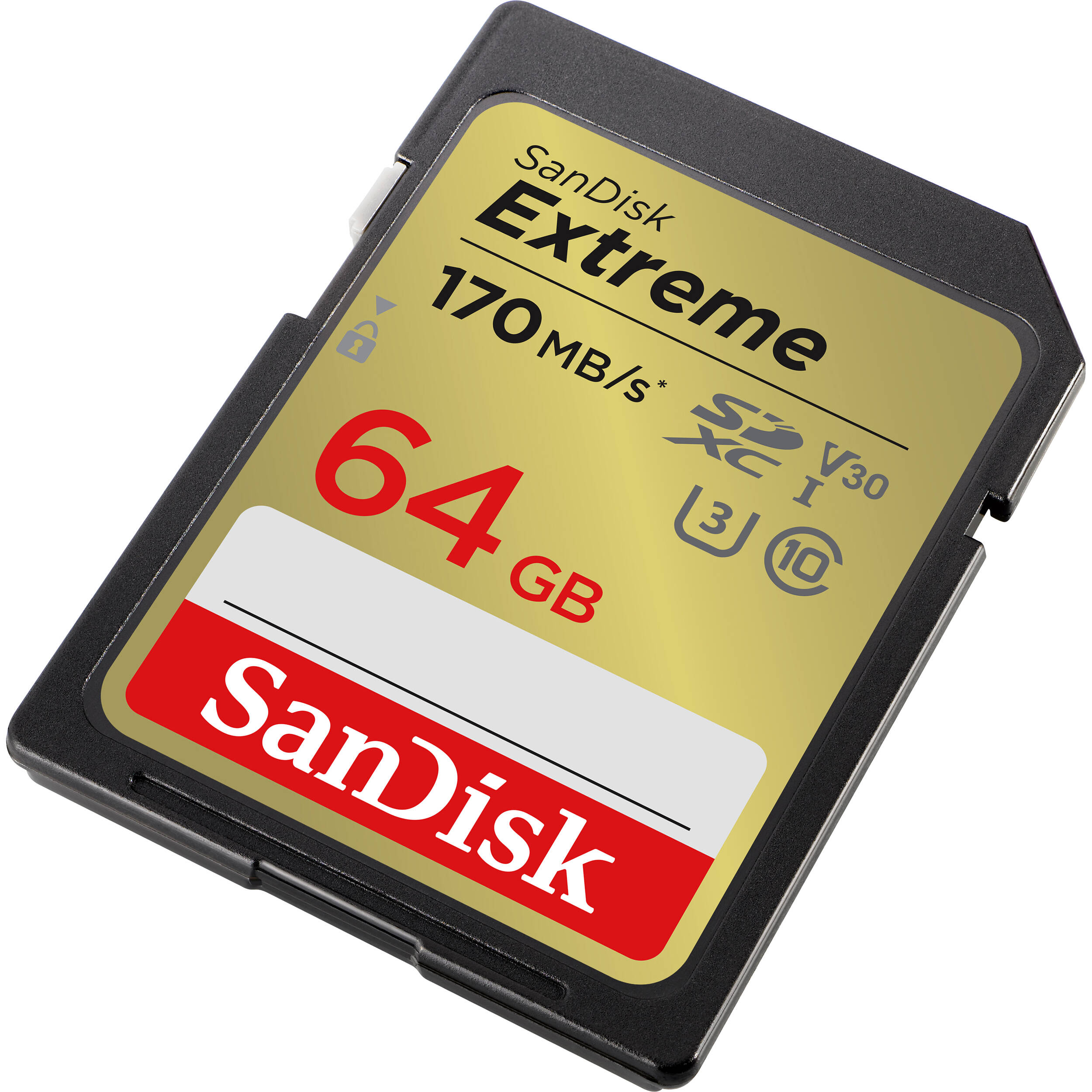 SANDISK EXTREME SDXC MEMORY CARD, 64GB, UHS-I, UP TO 170MB/S — view 3