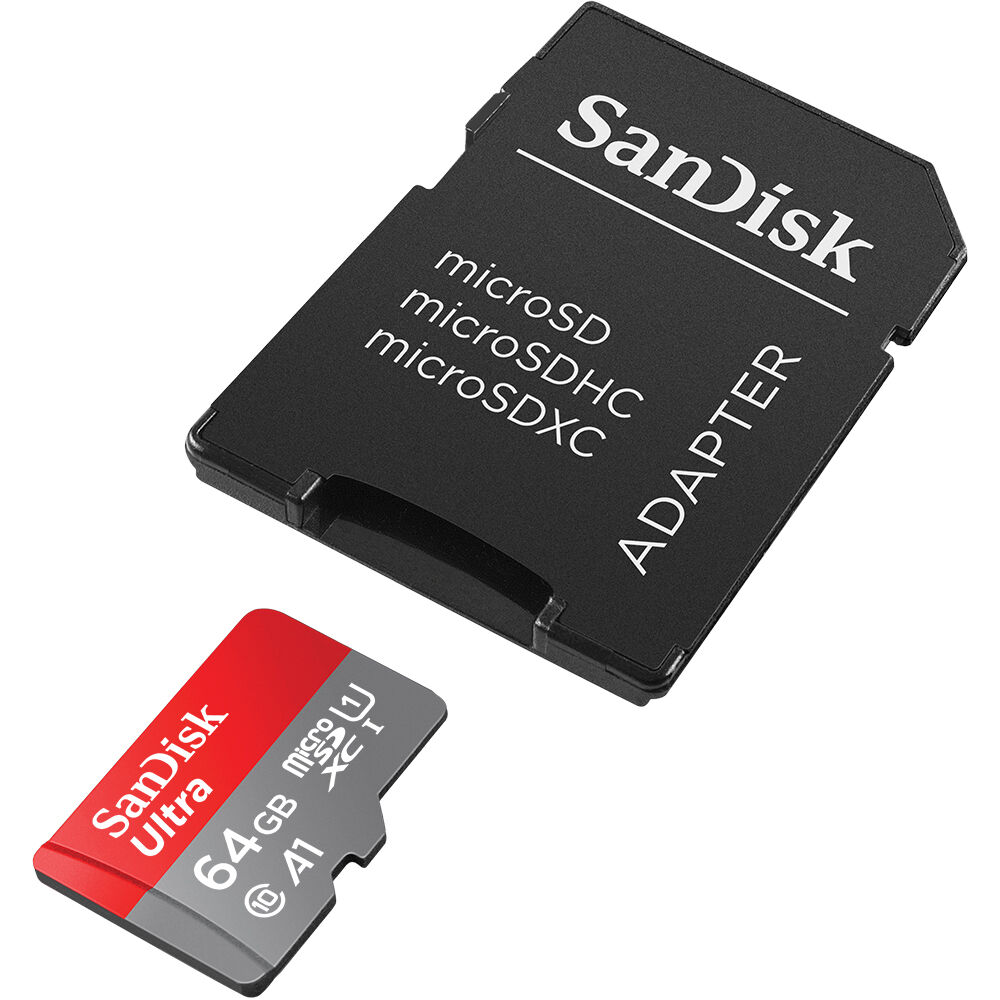 SANDISK - RETAIL MOBILE ULTRA USD 140MBS C10 UHS U1 A1 CARD+ADAP — view 4