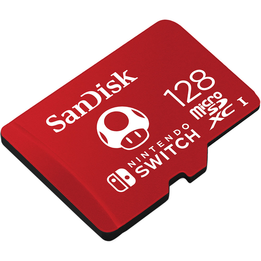 SANDISK - RETAIL MOBILE 128GB CLASS10/UHS-I MICROSDXC 100/90MB READ/WRITE F/SWITCH — view 2