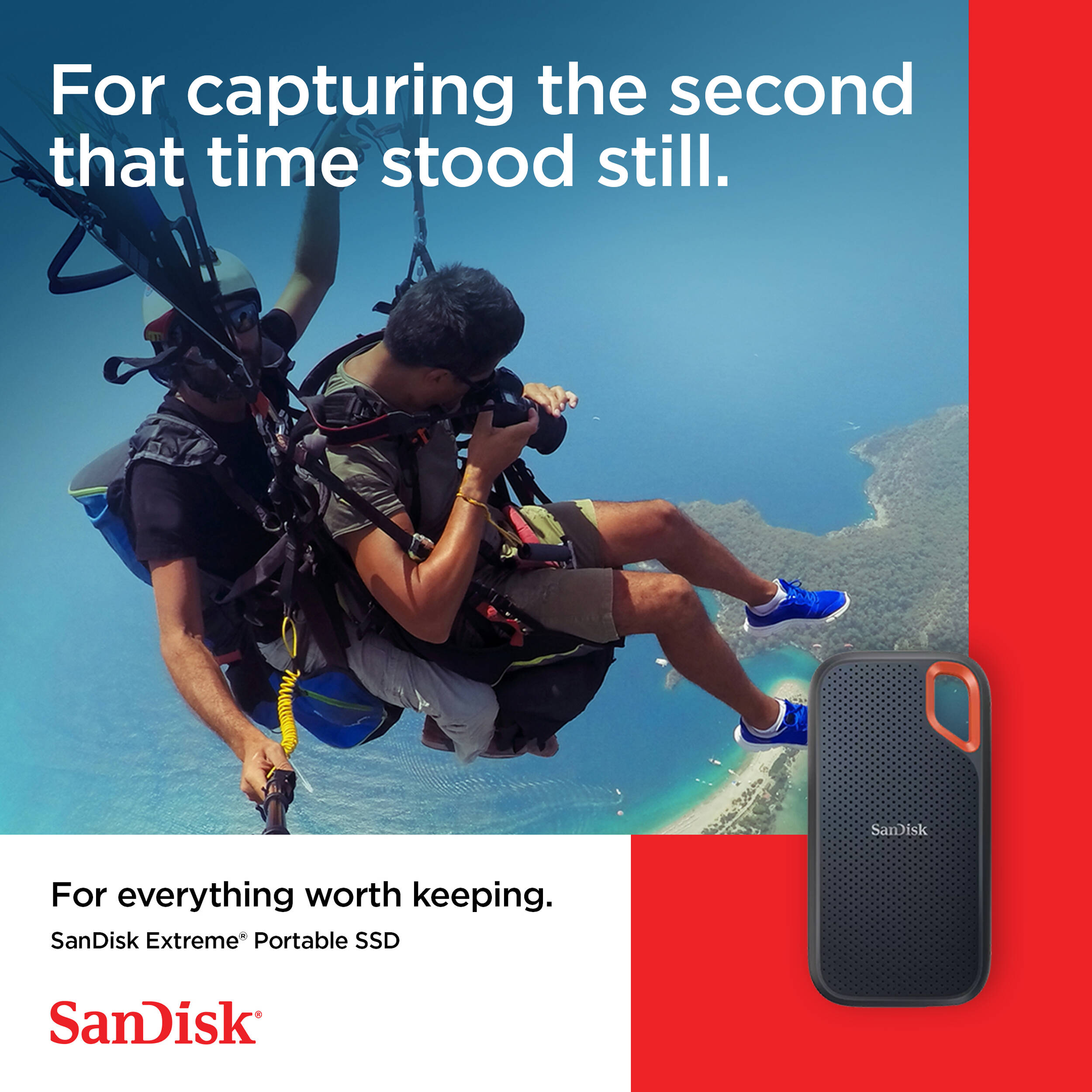 SanDisk E30 2TB portable external SSD retail box with 800 MB/s performance — view 12