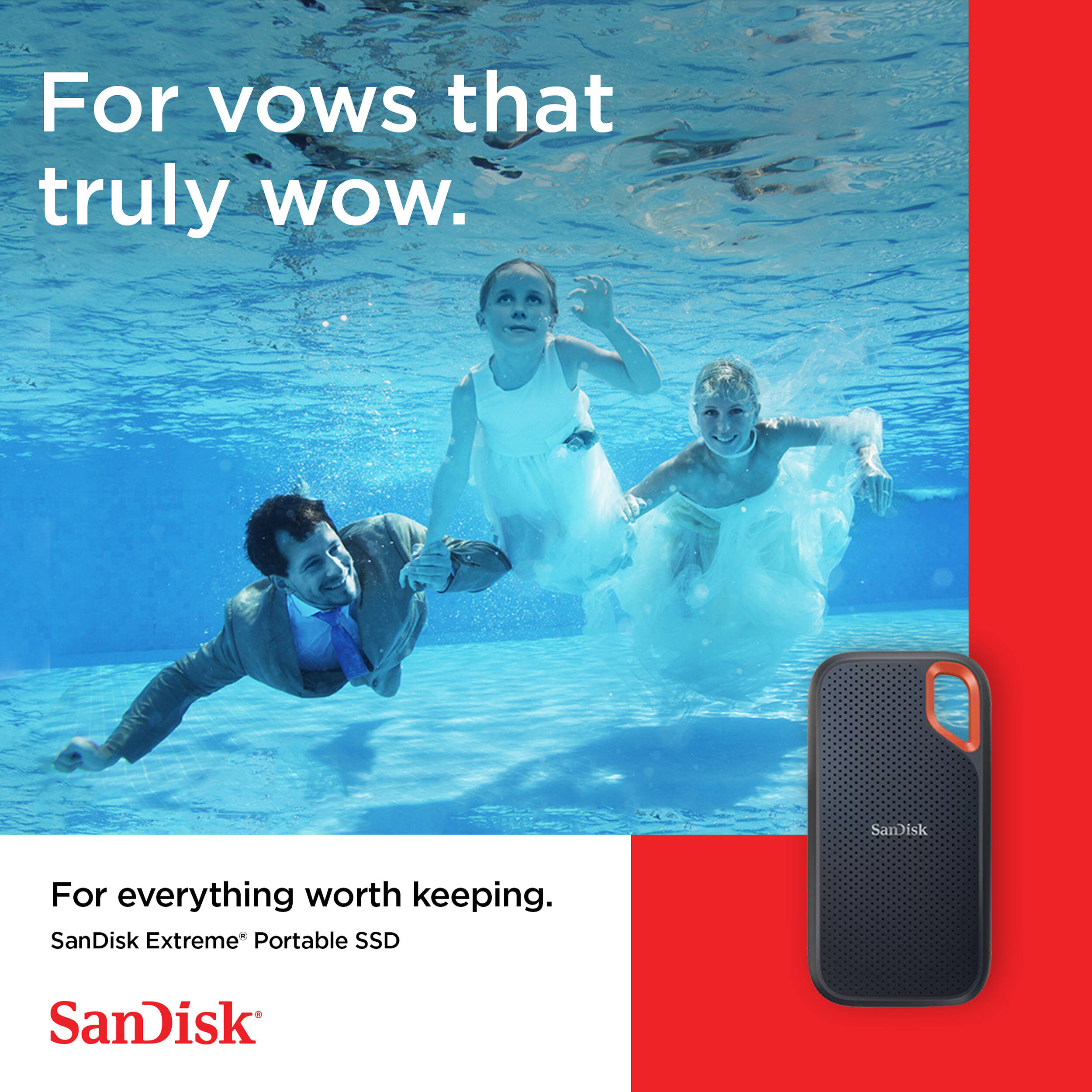 SANDISK - RETAIL SOLID STATE DRIVE 4TB EXTERNAL SSD E610 KOLSCH CALYPSO 4X6 BOX — view 12