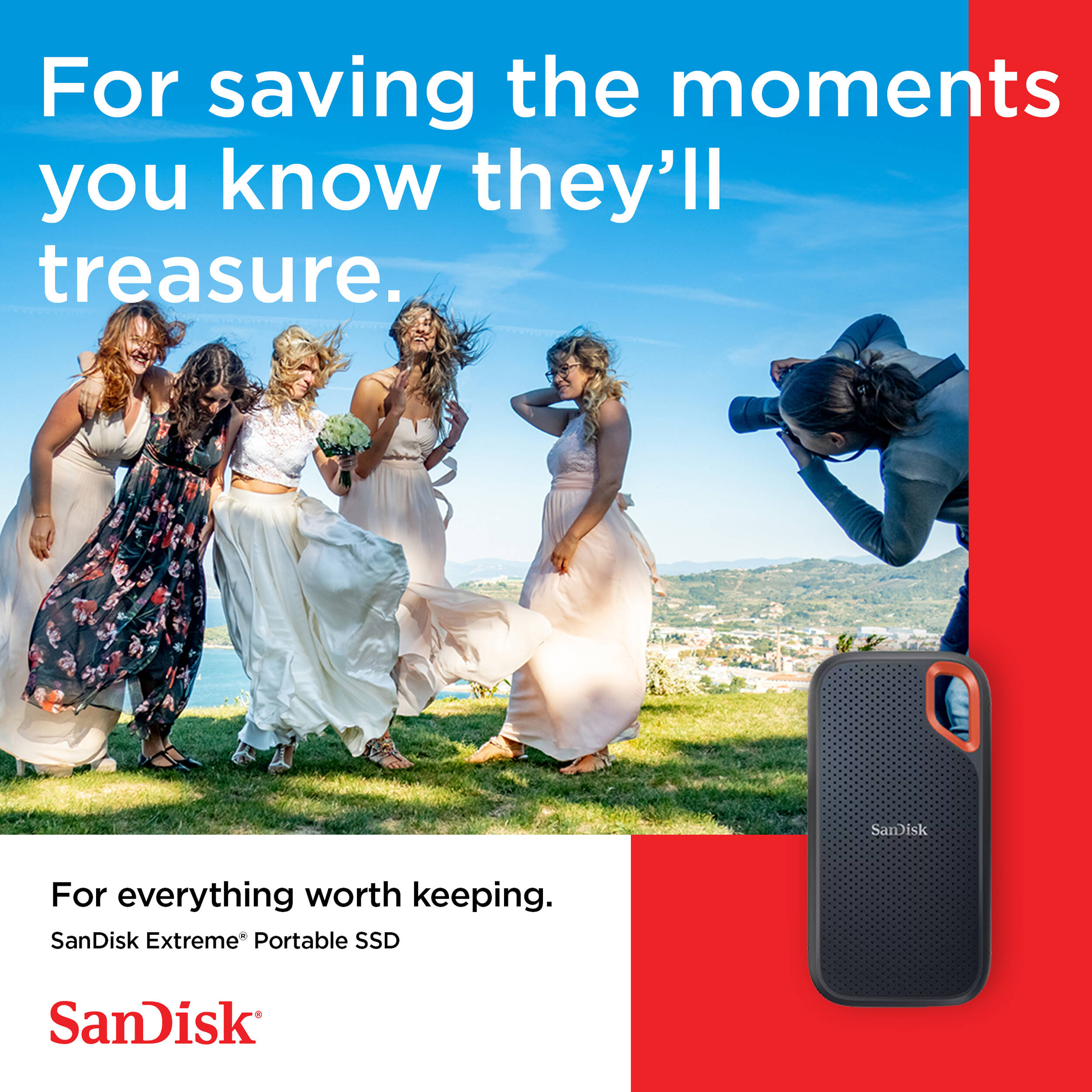 SANDISK - RETAIL SOLID STATE DRIVE 4TB EXTERNAL SSD E610 KOLSCH CALYPSO 4X6 BOX — view 13