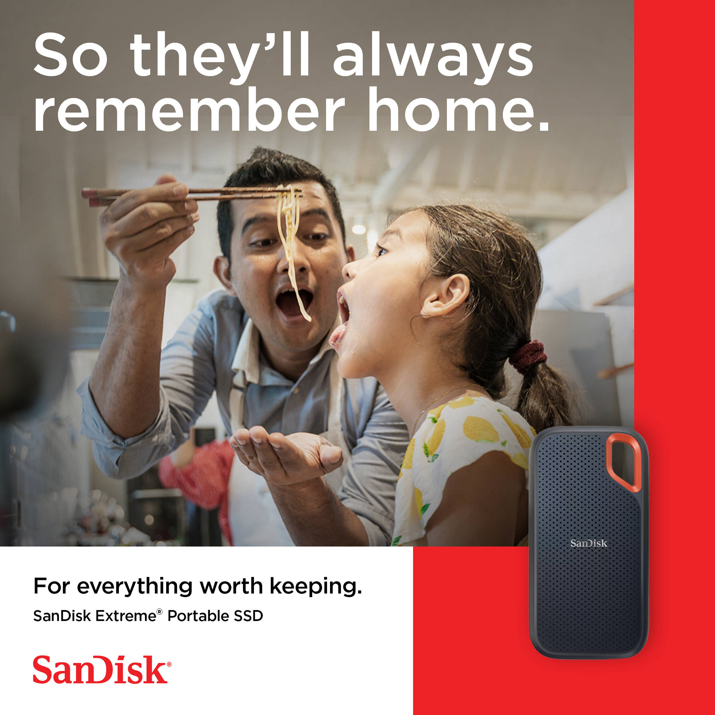 SANDISK - RETAIL SOLID STATE DRIVE 4TB EXTERNAL SSD E610 KOLSCH CALYPSO 4X6 BOX — view 9