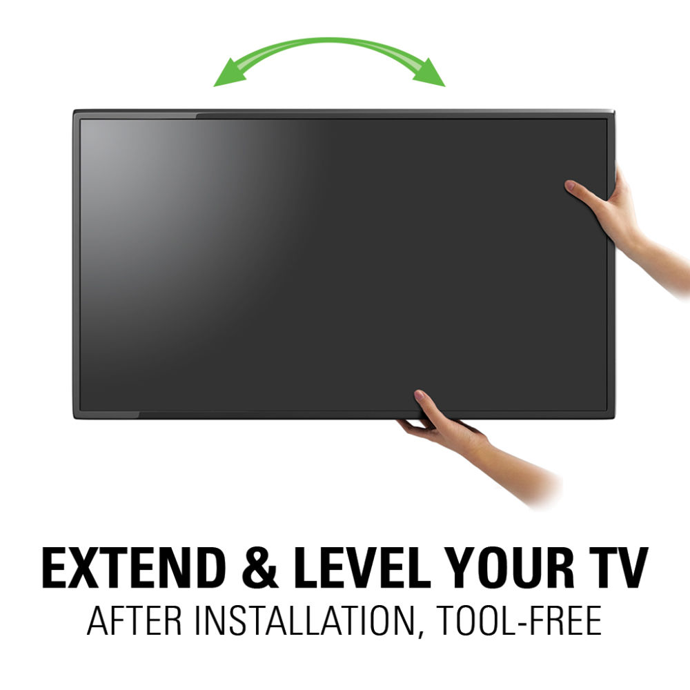 SANUS VLF628-B1 premium full-motion TV wall mount for large-screen displays — view 7