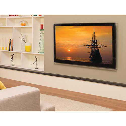 SANUS VLL5-B1 premium fixed position mount for a flush wall display installation — view 5